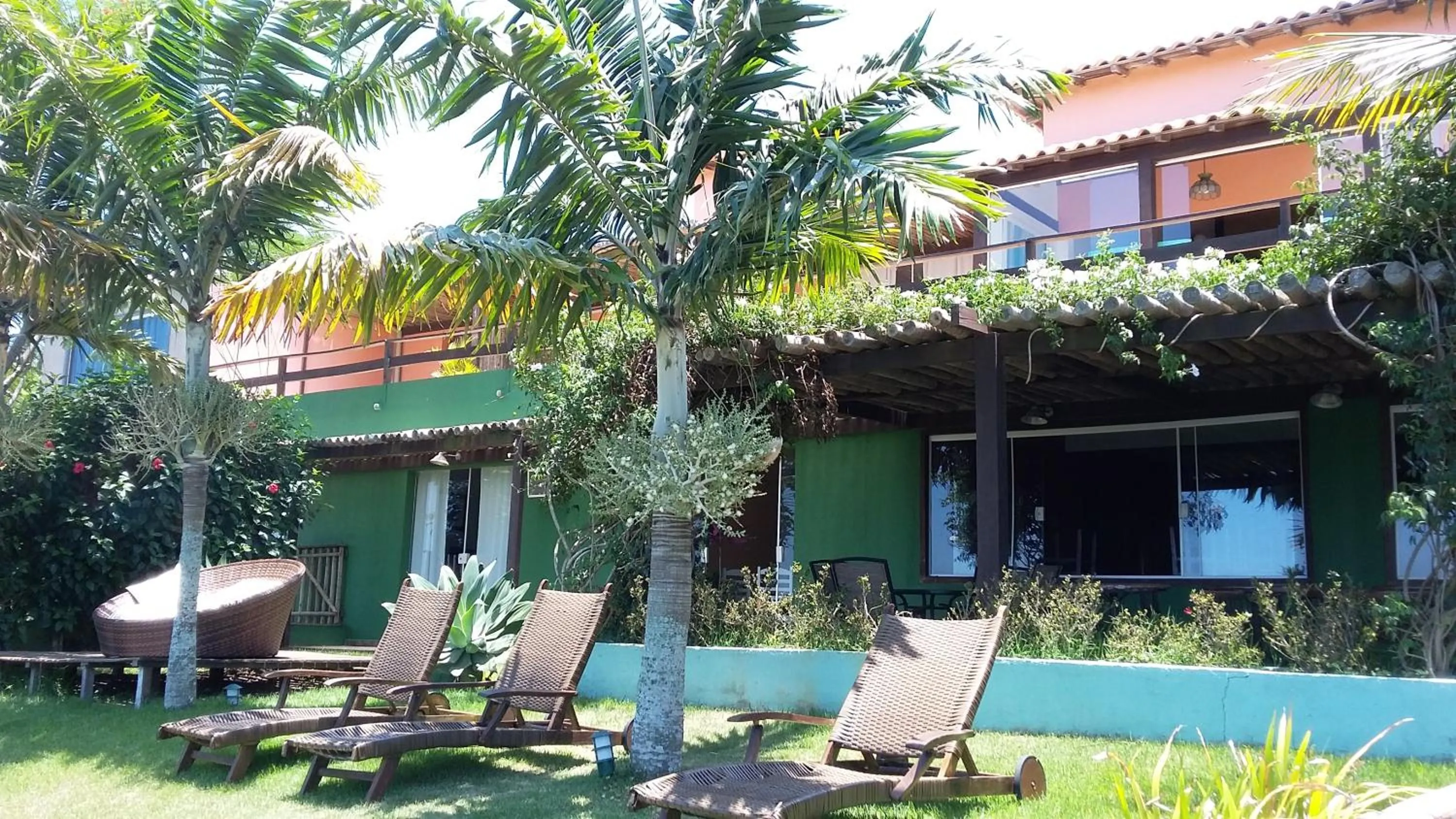 Garden in Pousada Zanzibar
