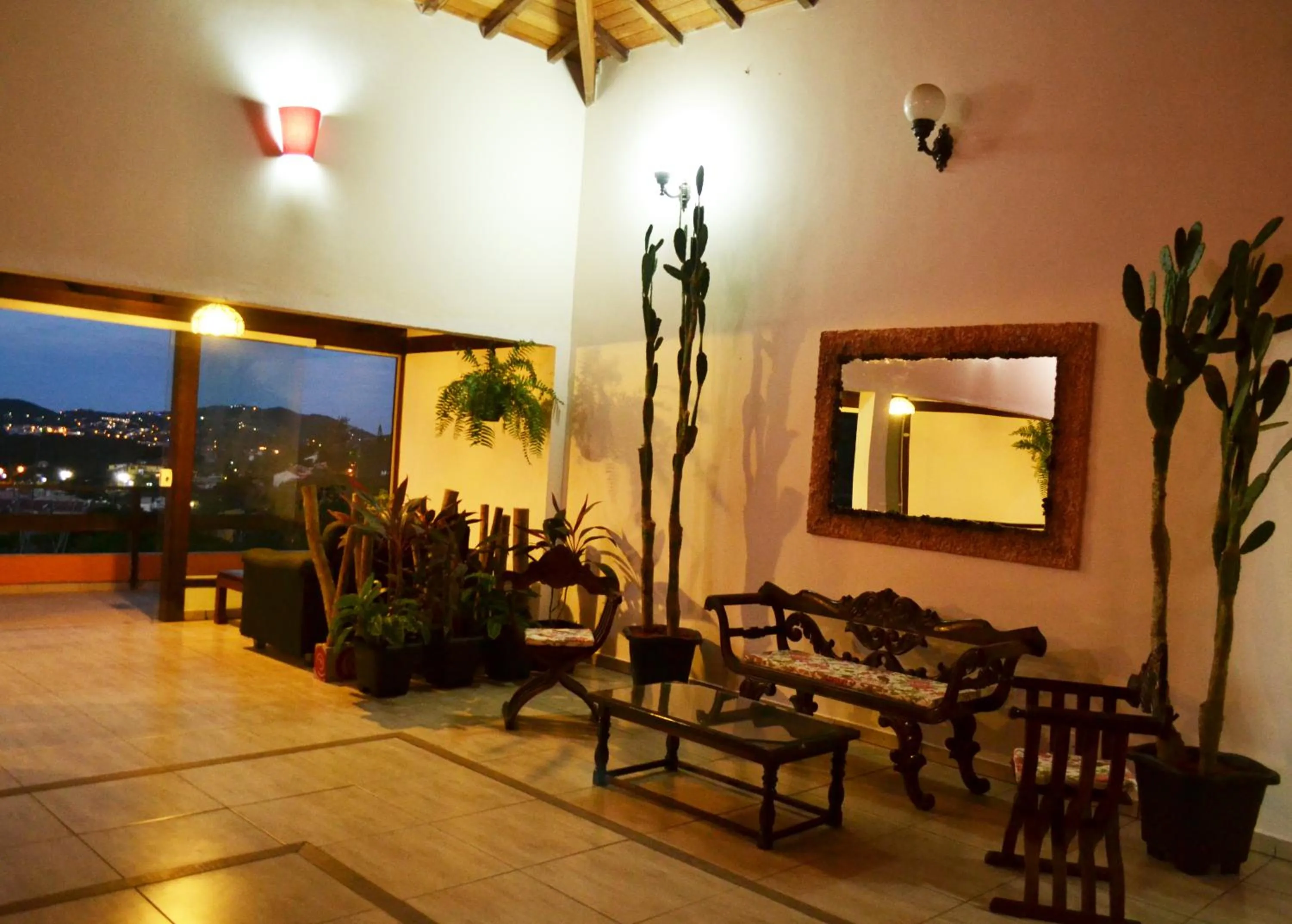Lobby or reception in Pousada Zanzibar