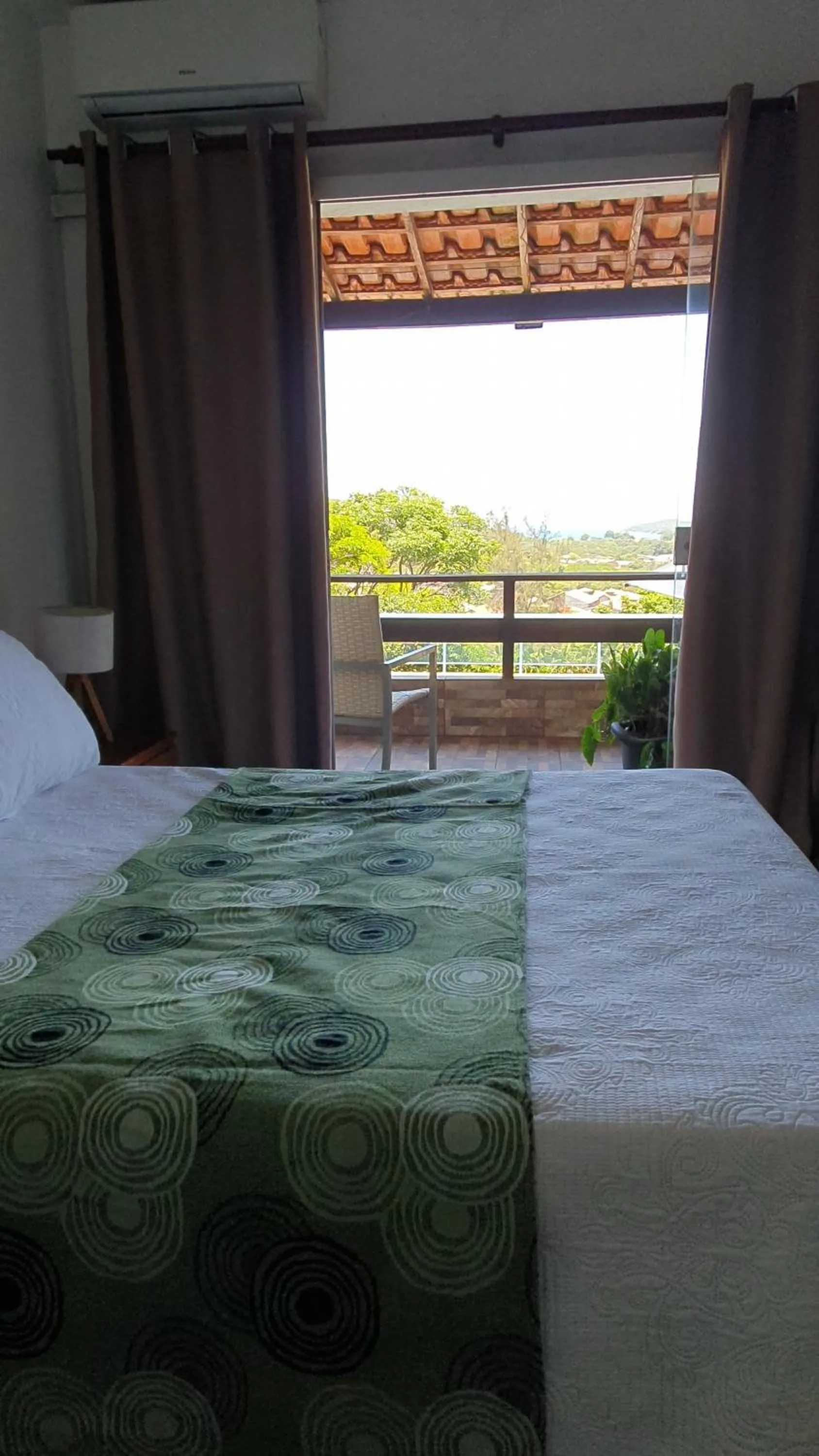 Bed in Pousada Zanzibar