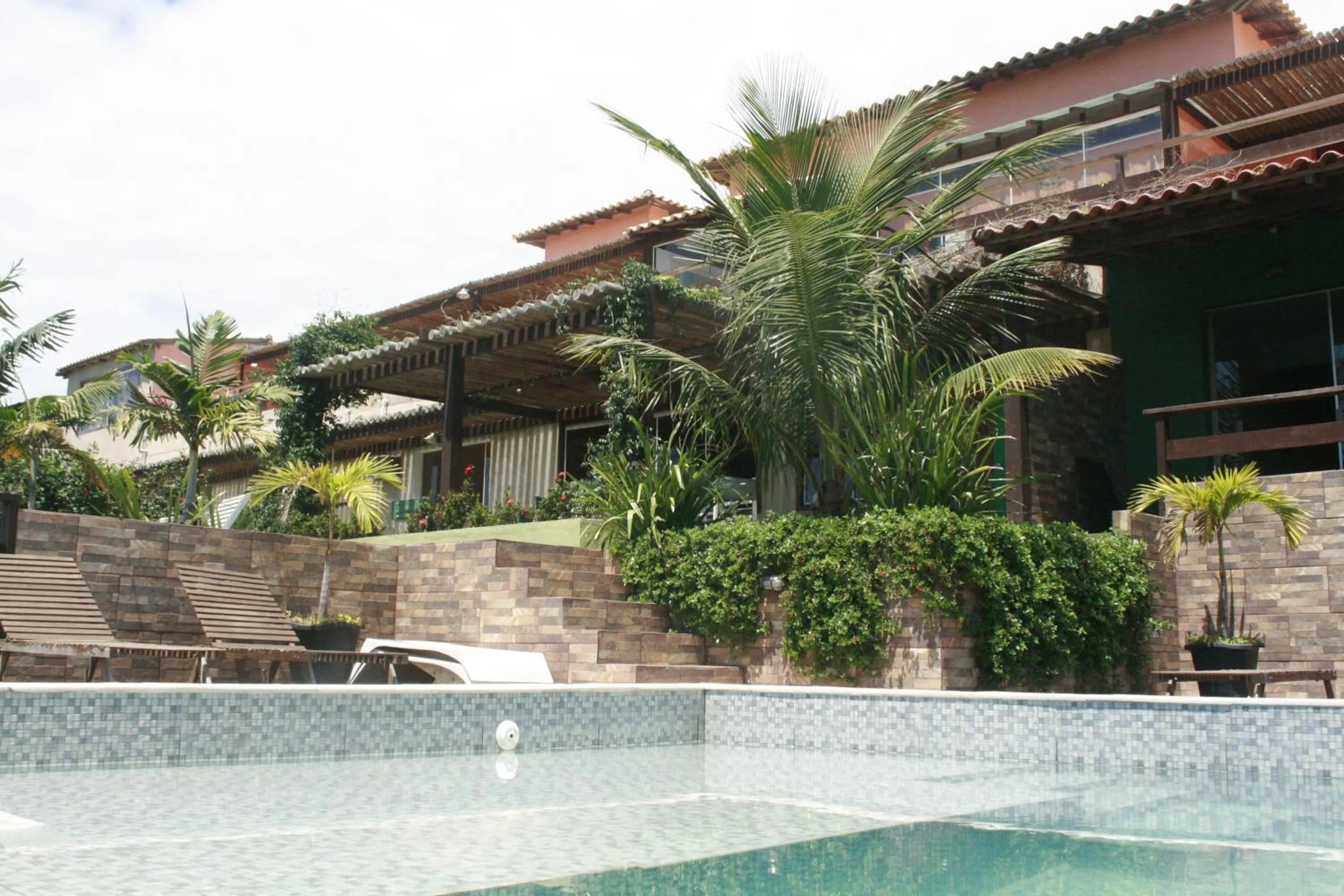 Swimming pool in Pousada Zanzibar