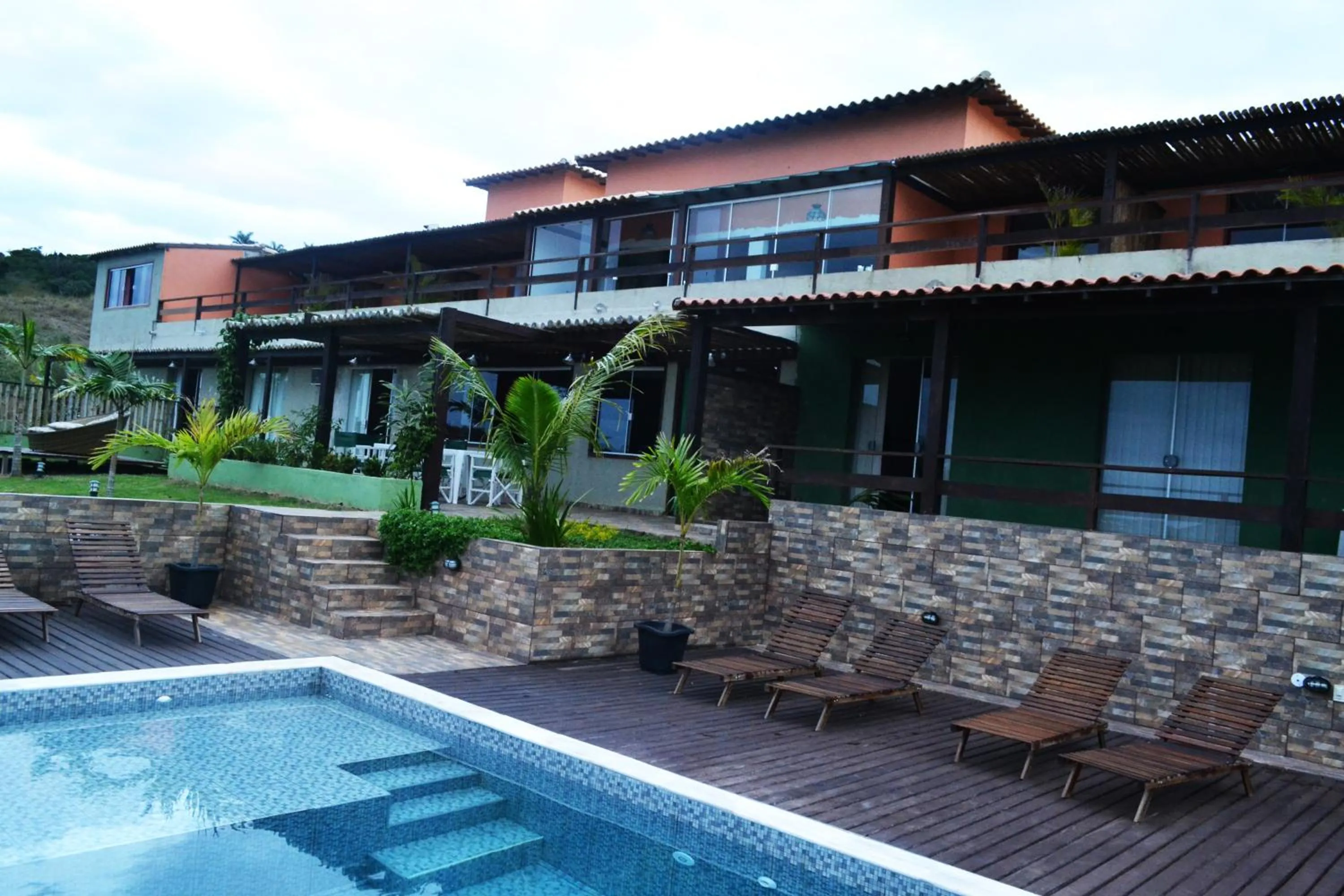 Swimming pool in Pousada Zanzibar