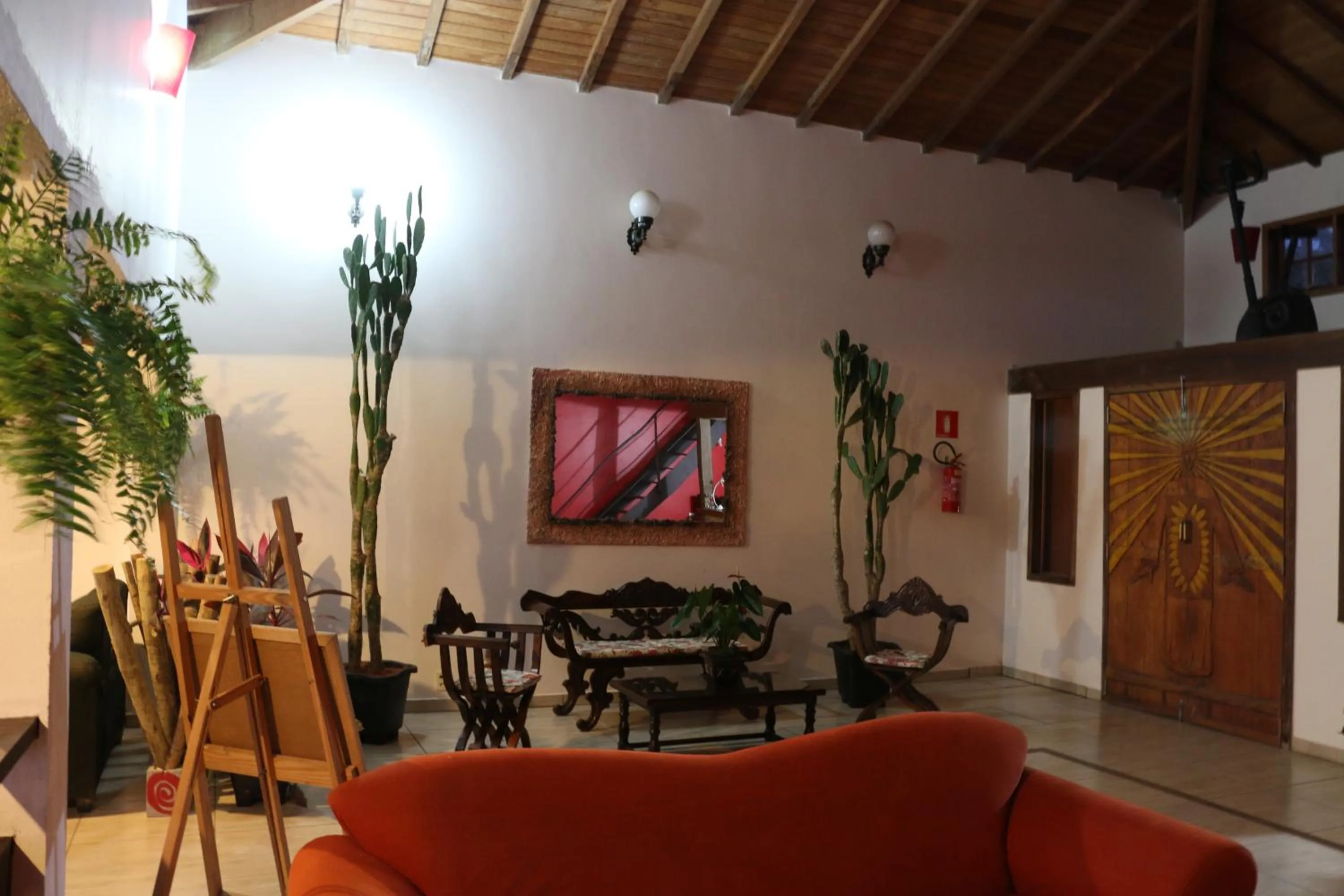Lobby or reception in Pousada Zanzibar
