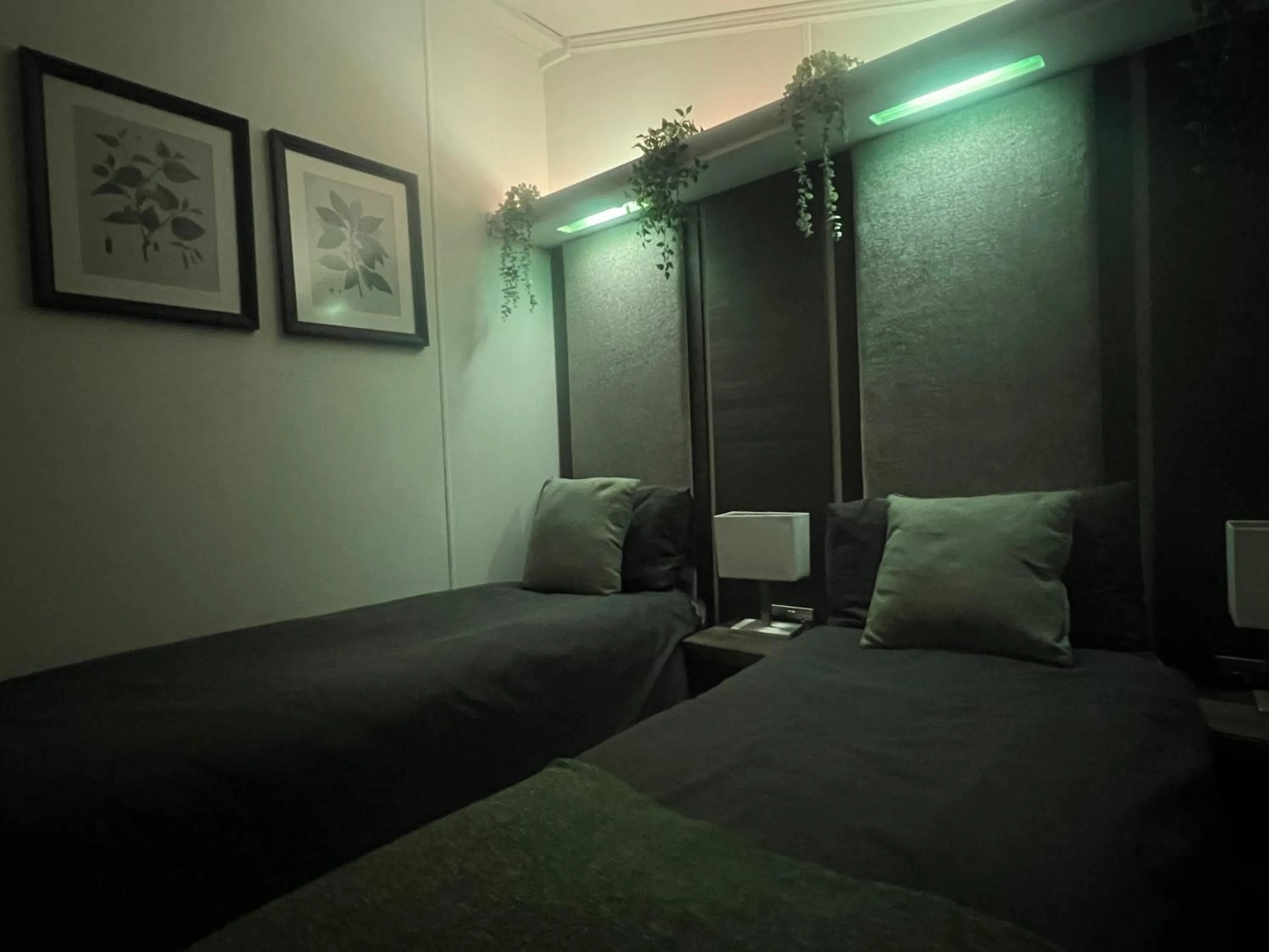 Bed in Jungle lodge