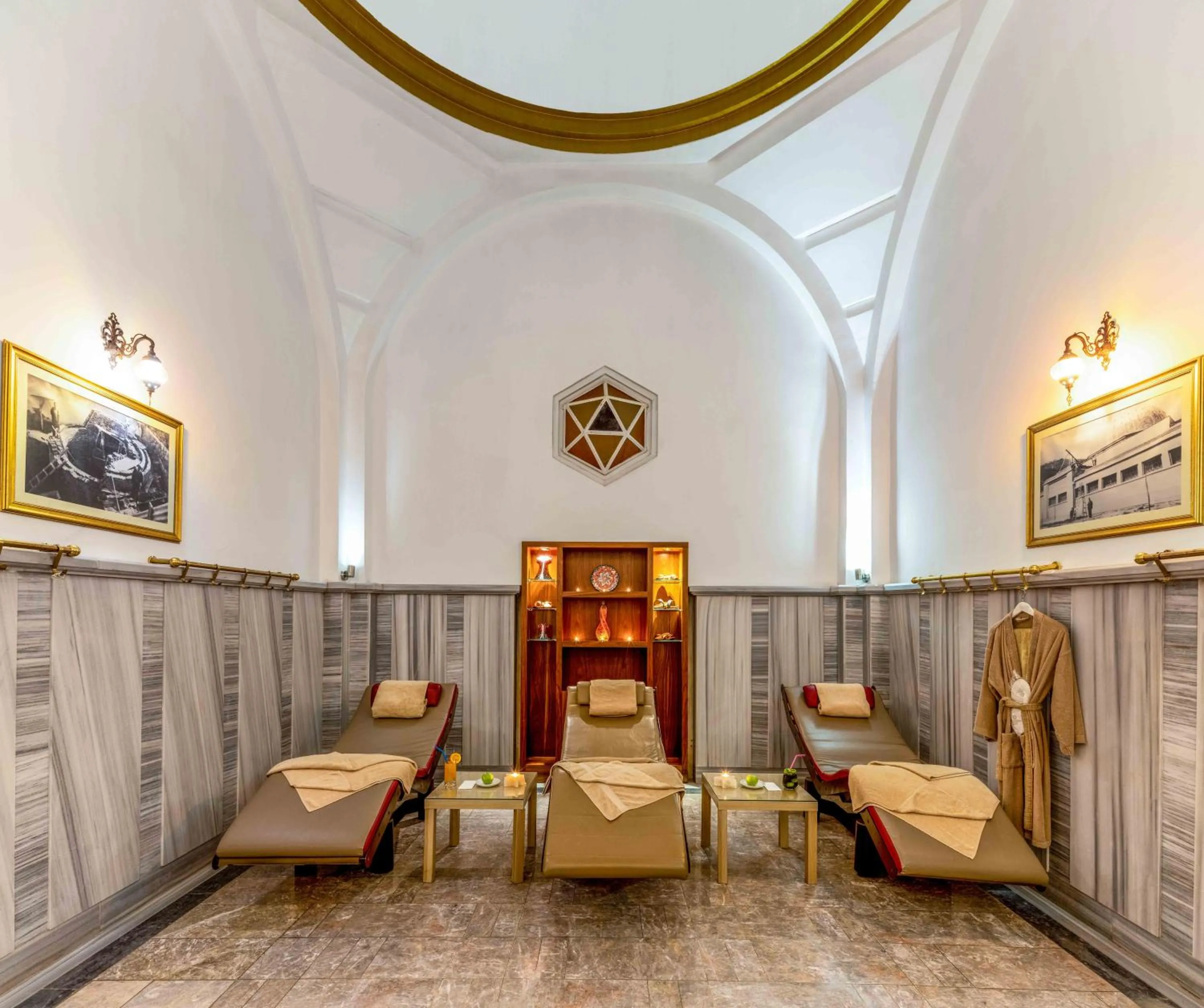 Spa and wellness centre/facilities in Hotel Çelik Palas Convention Center & Thermal SPA