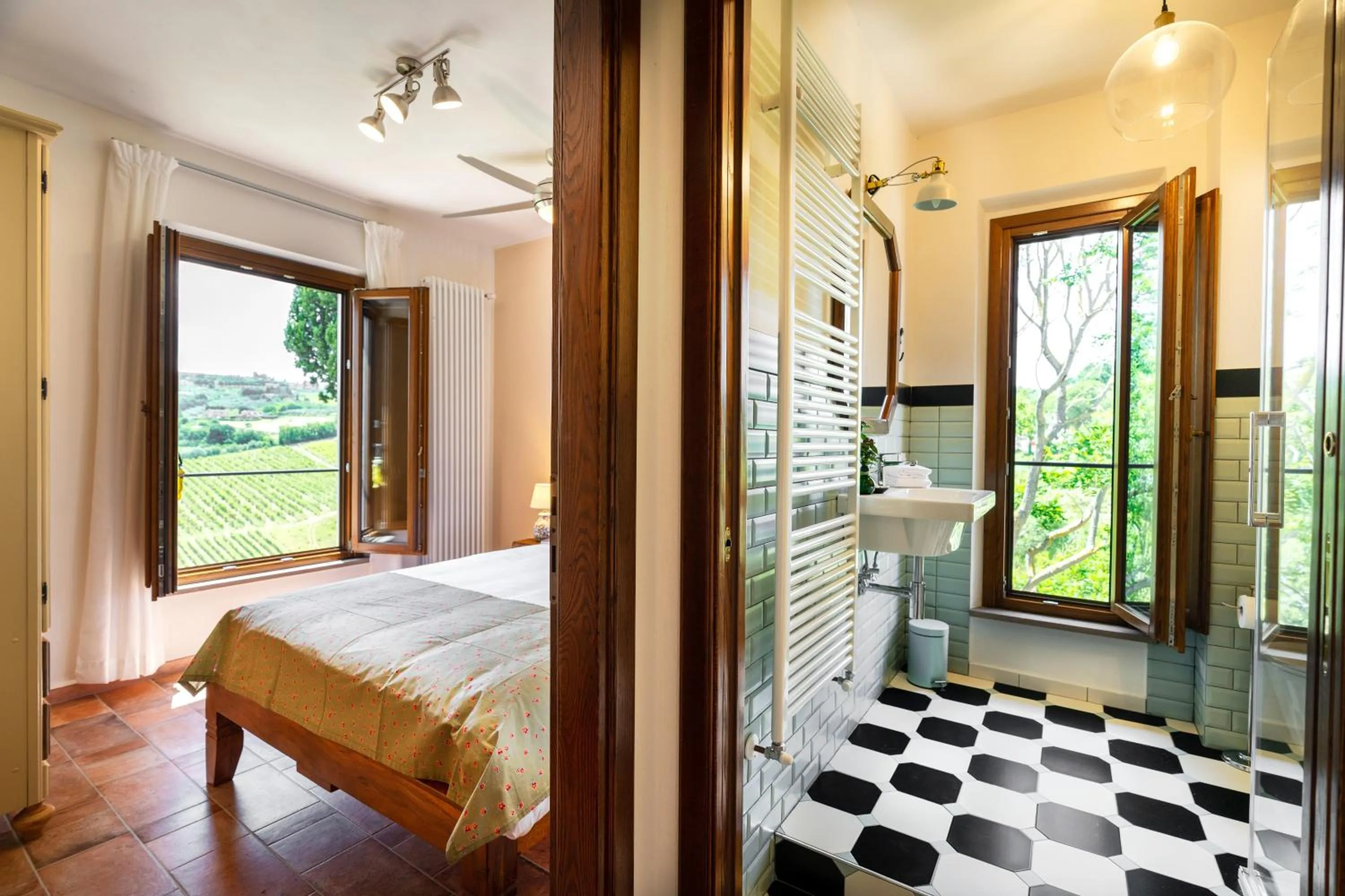 Bathroom, Bed in TORREVISTA - Opened 2022