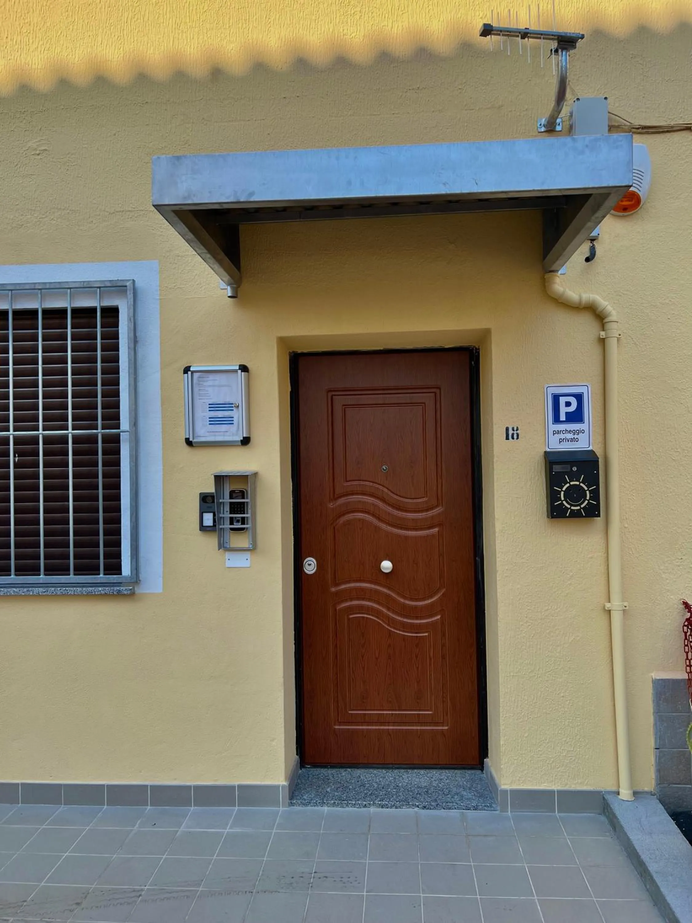 Property building in B&B Un Posto al Sole