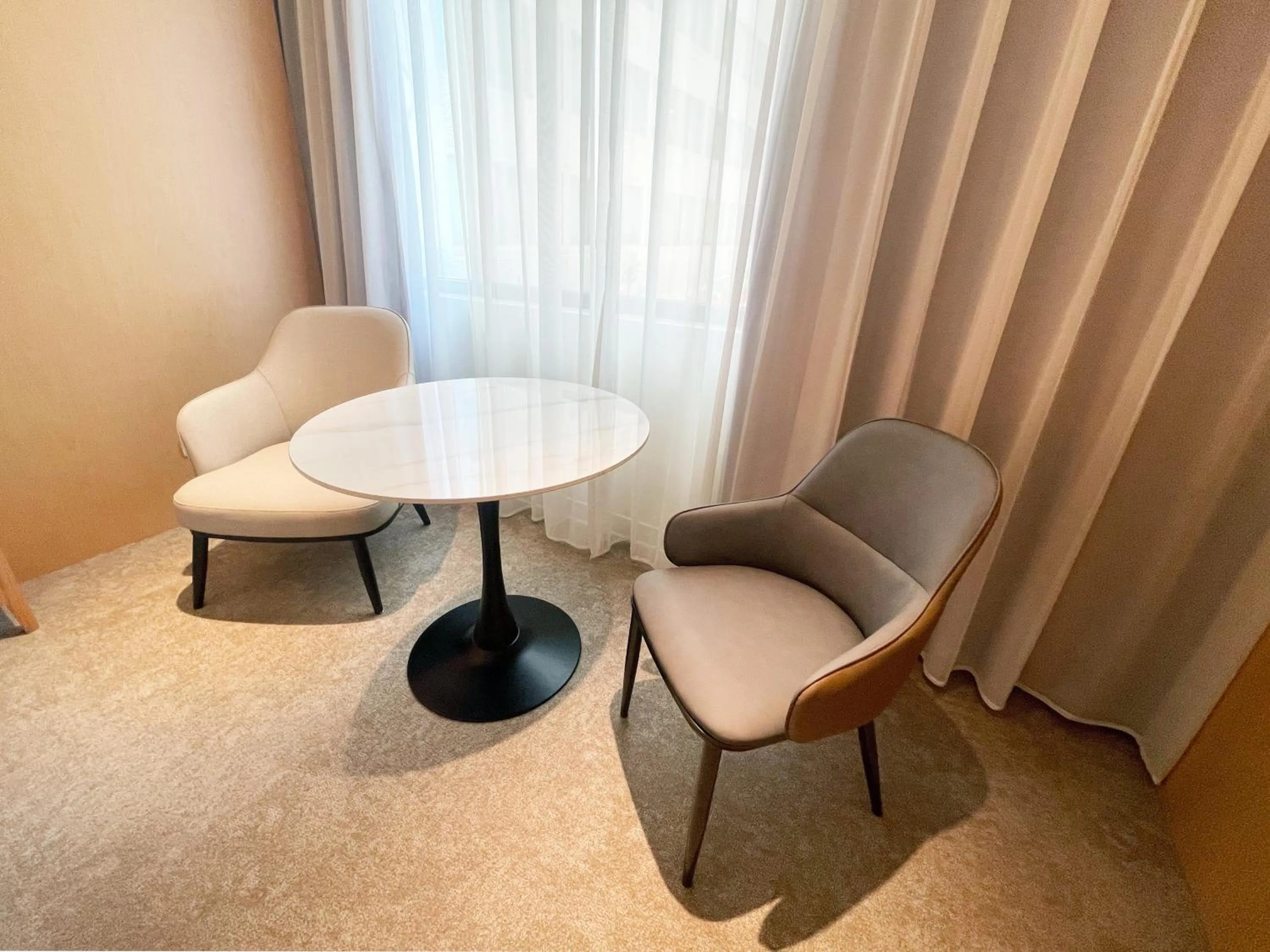 Seating area in Hotel Tainan