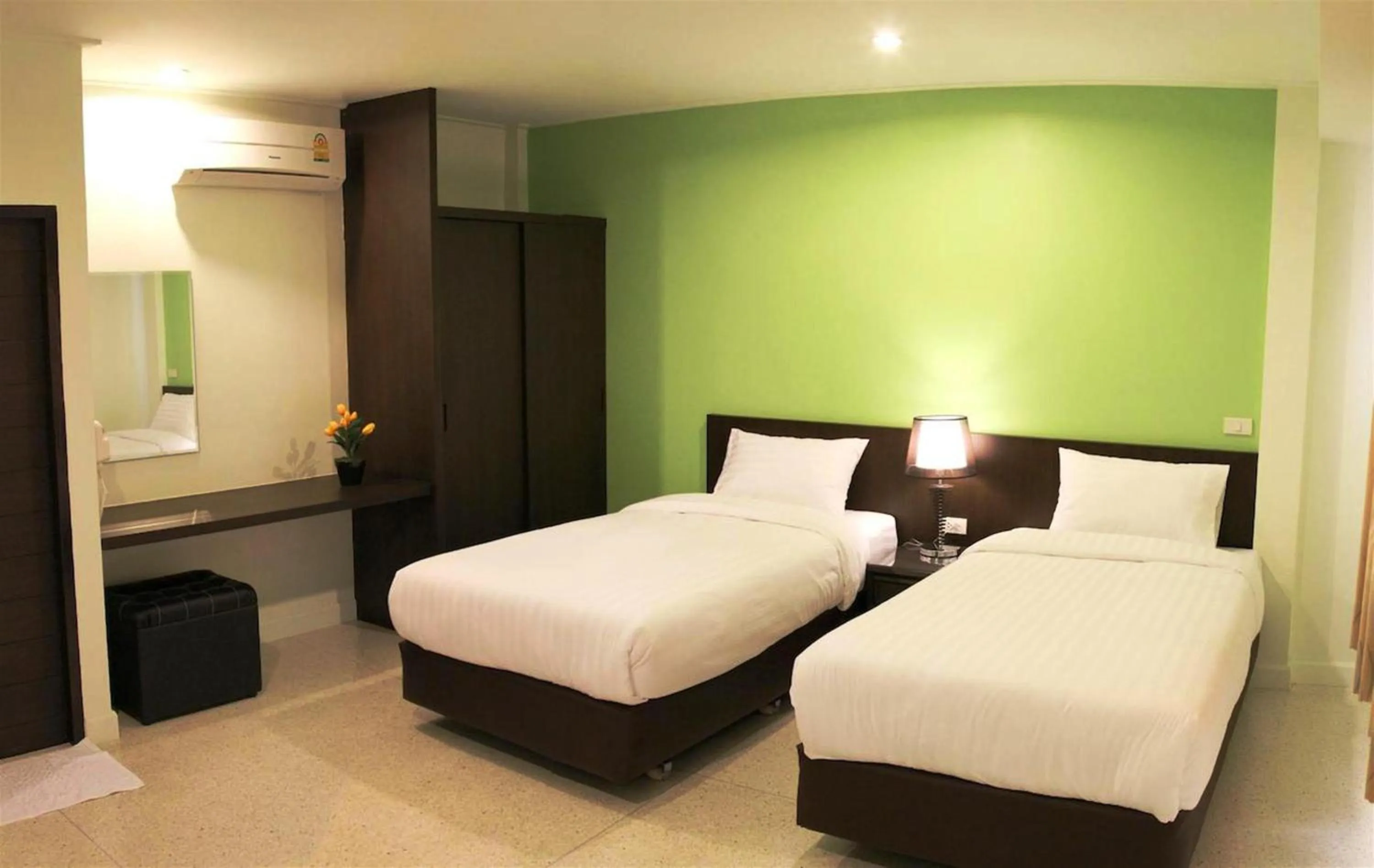 Bedroom, Bed in Chiangrai Green Park Resort