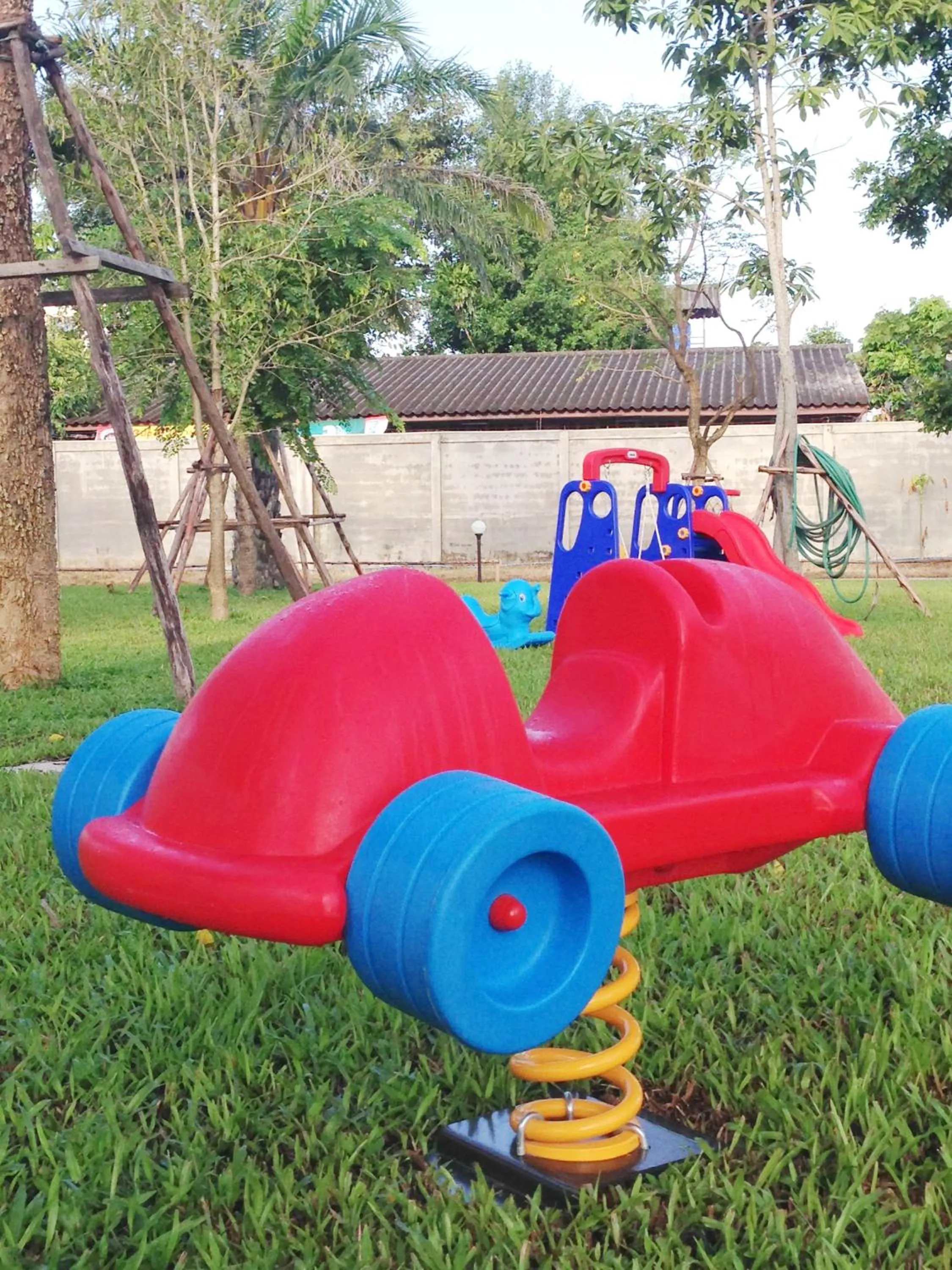 Children play ground in Chiangrai Green Park Resort