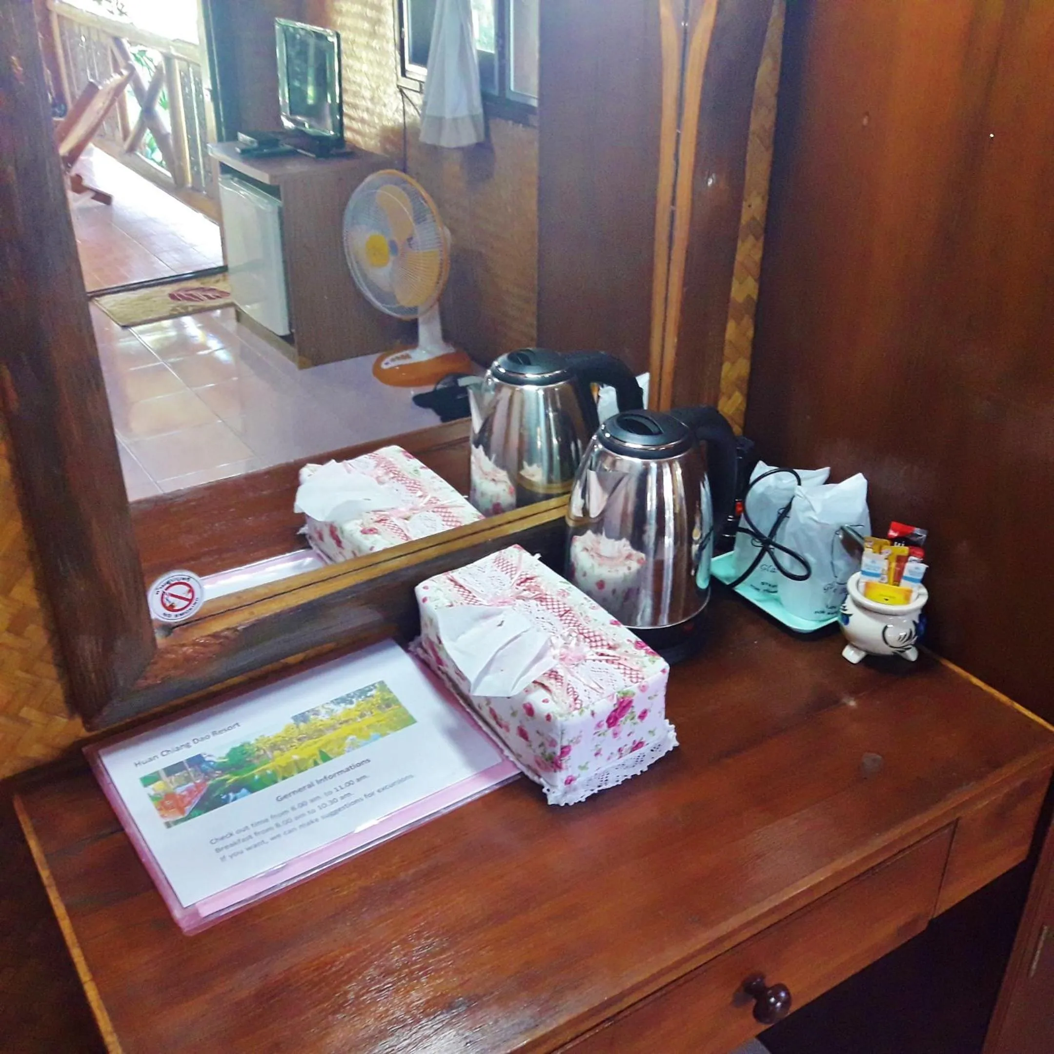 Decorative detail in Huan Chiang Dao Resort