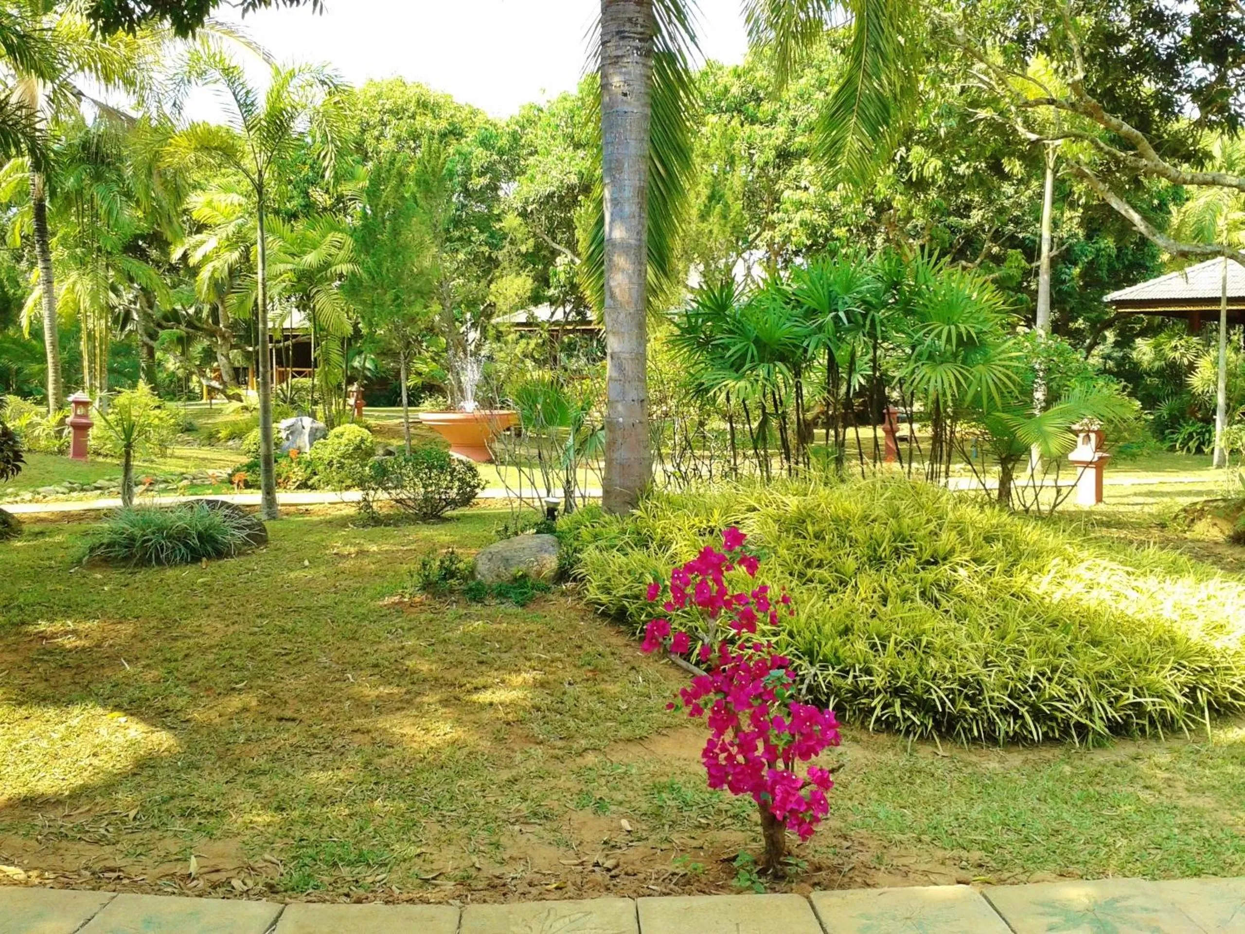 Garden in Huan Chiang Dao Resort