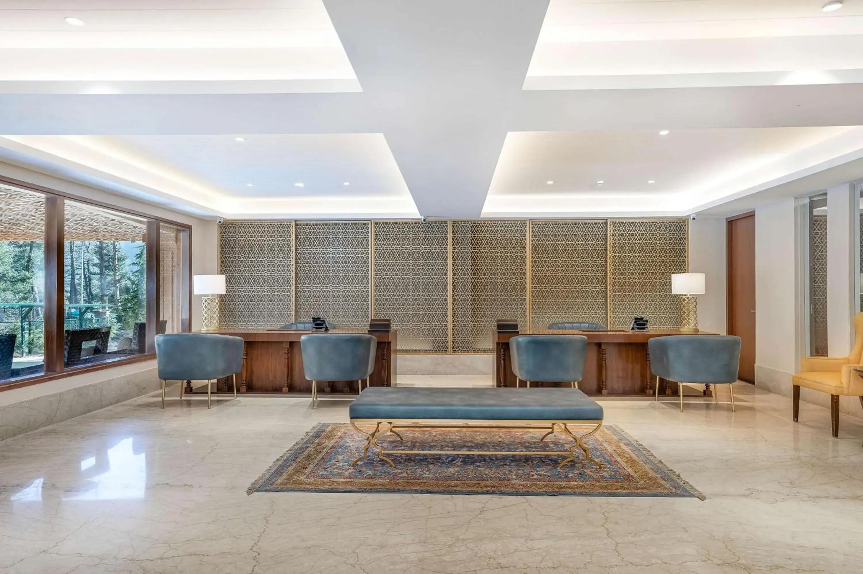 Lobby or reception in Radisson Golf Resort Pahalgam Lobby or reception in Radisson Golf Resort Pahalgam