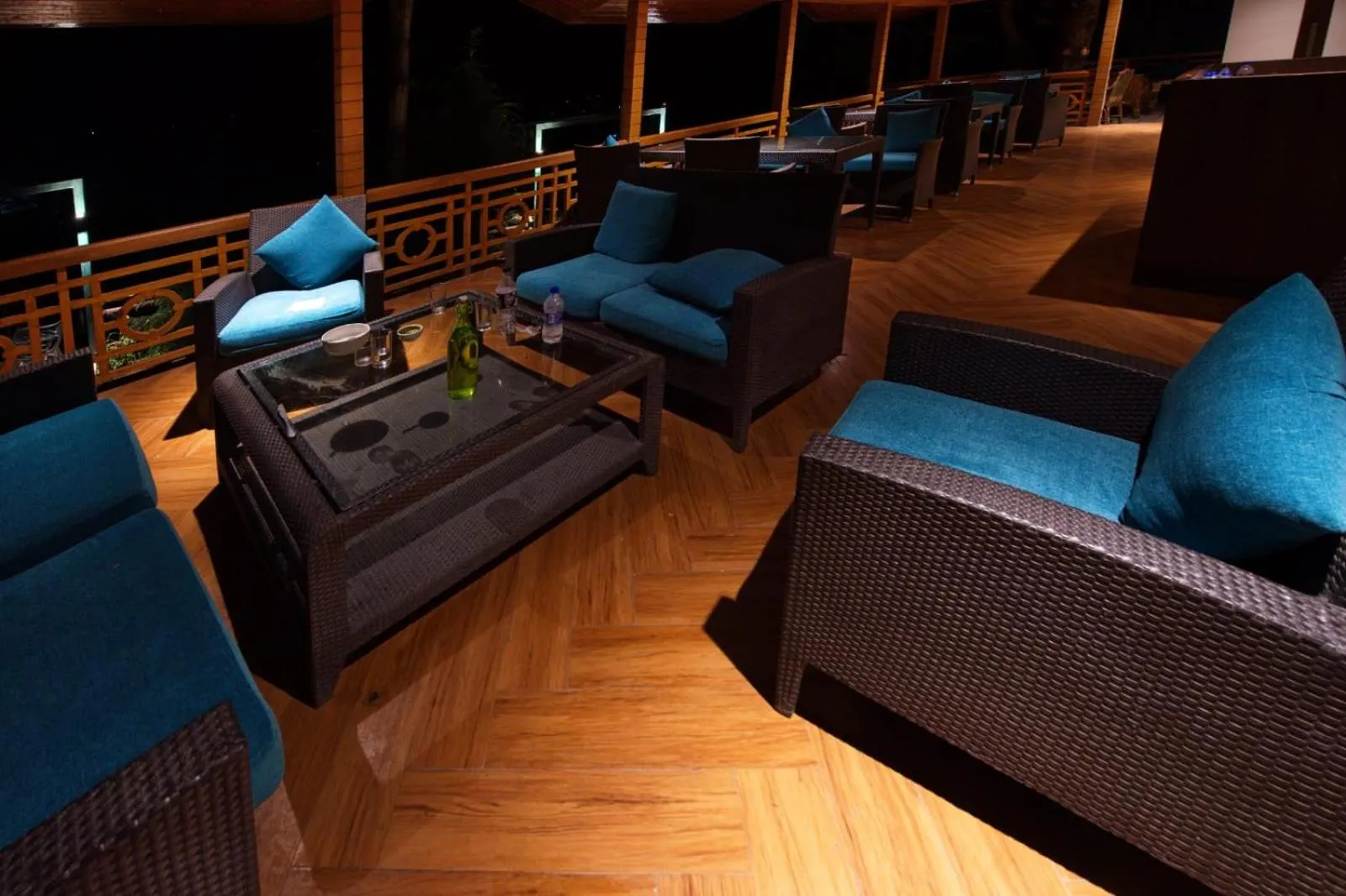 Seating area in Radisson Golf Resort Pahalgam