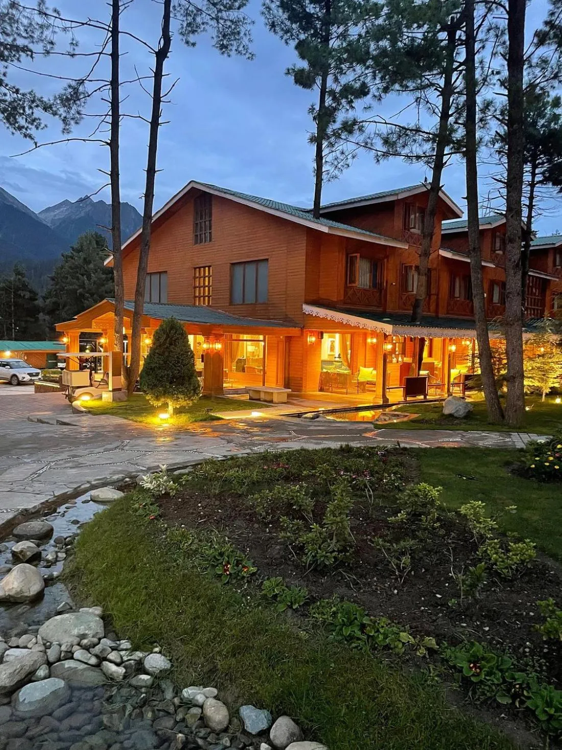 Property building in Radisson Golf Resort Pahalgam