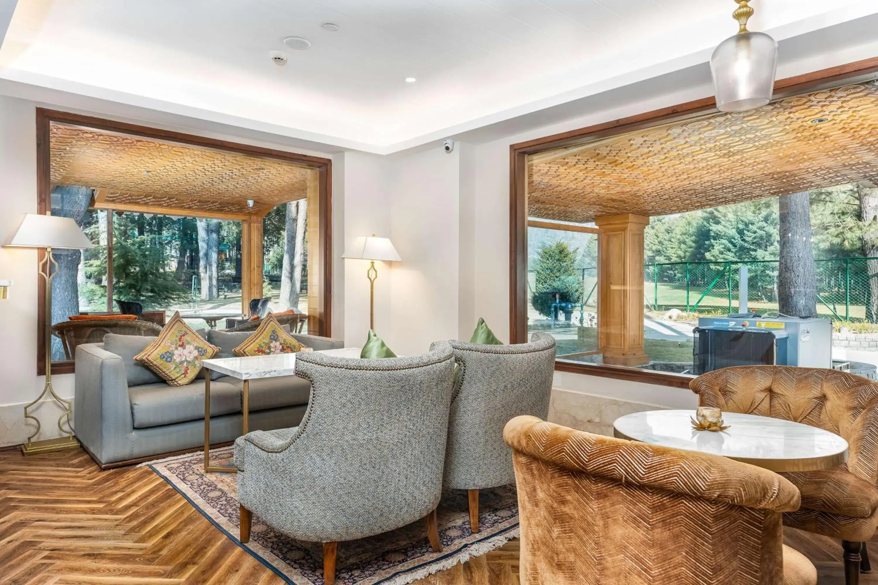 Lobby or reception in Radisson Golf Resort Pahalgam Lobby or reception in Radisson Golf Resort Pahalgam