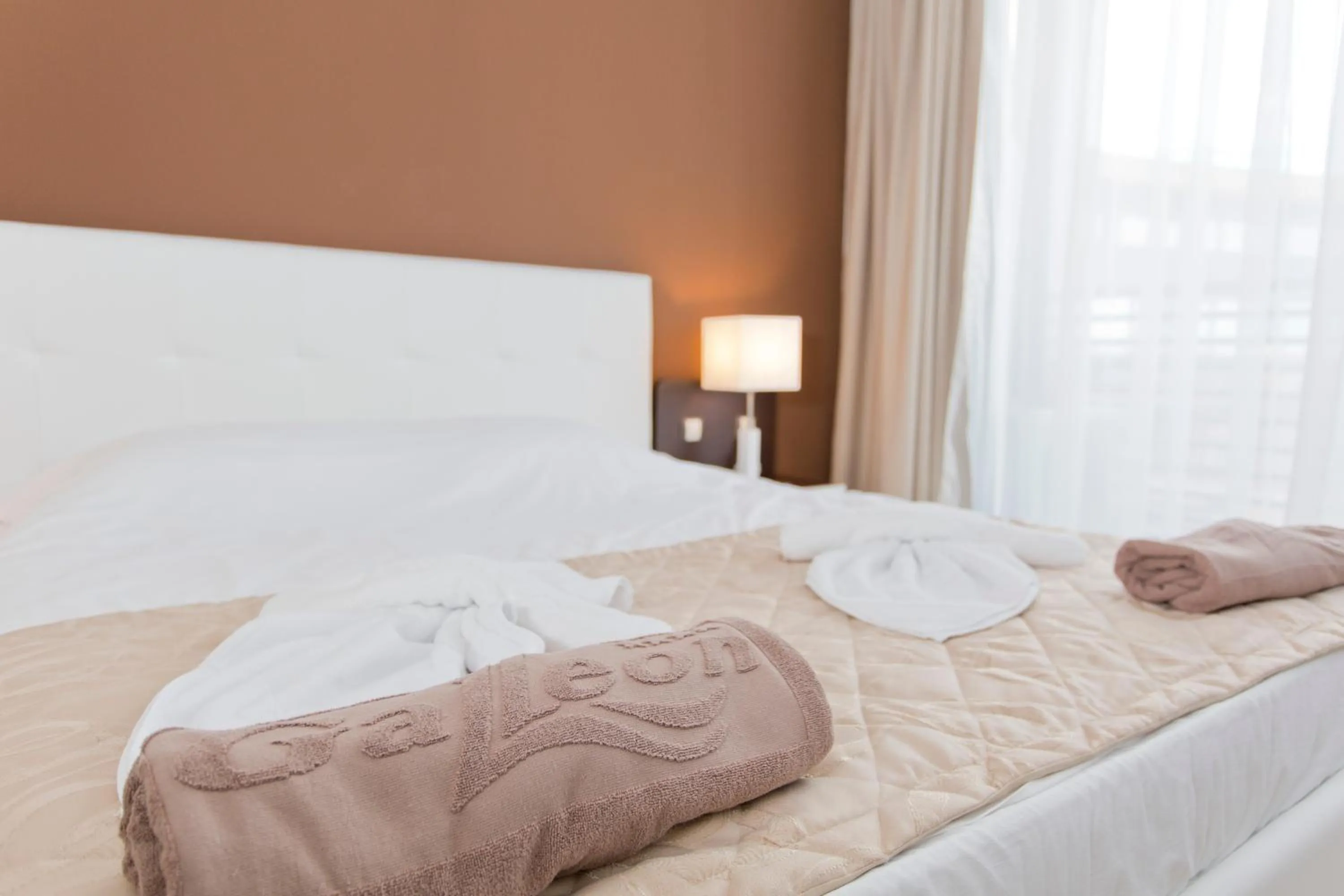 Bed in Galeon Residence & SPA