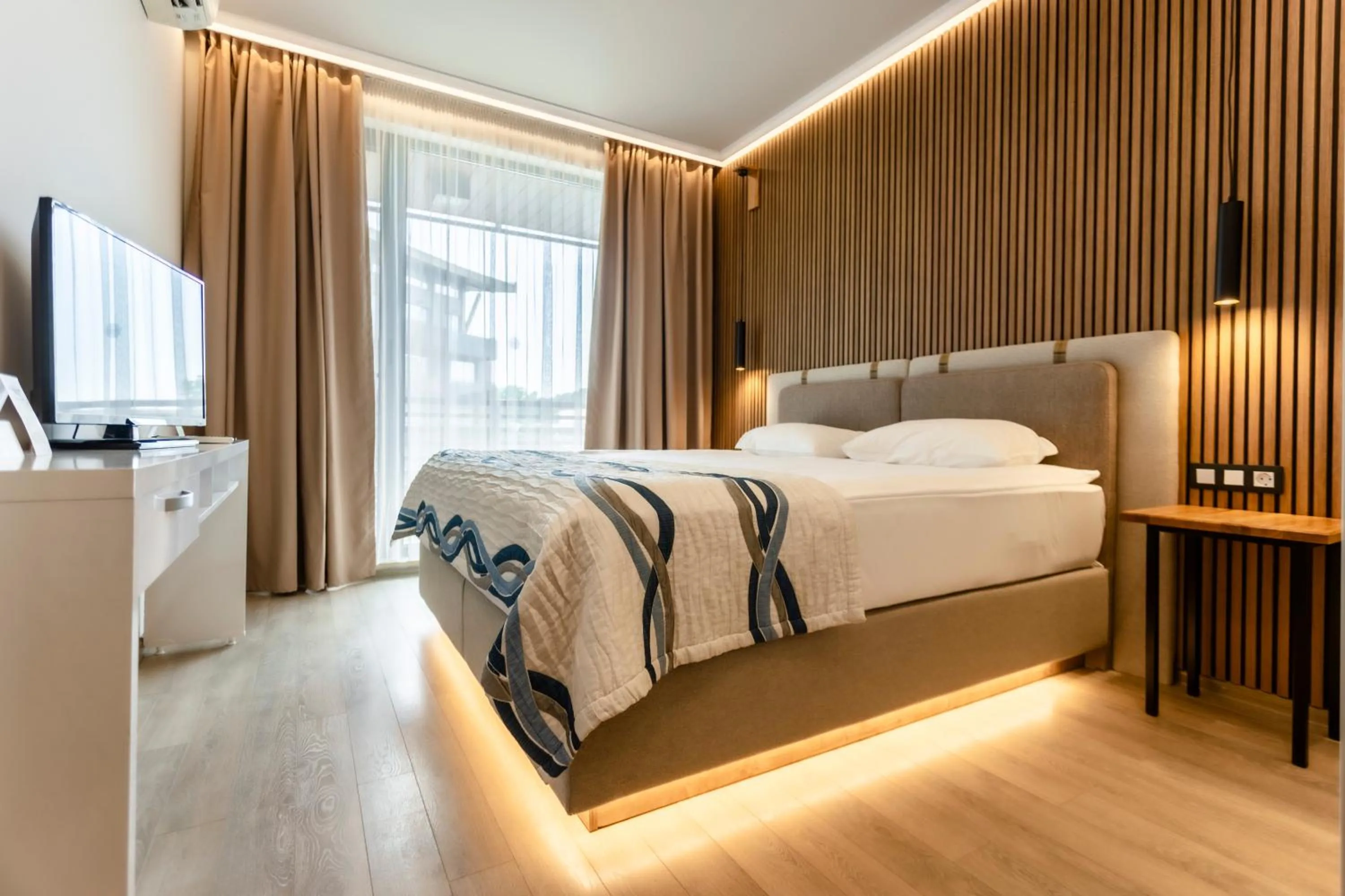 Bed in Galeon Residence & SPA