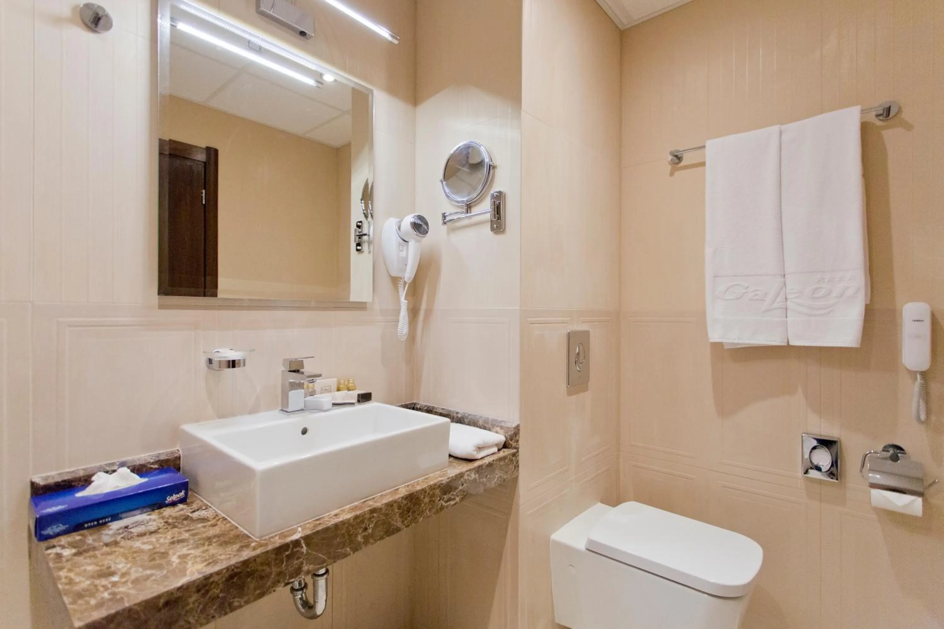 Bathroom in Galeon Residence & SPA