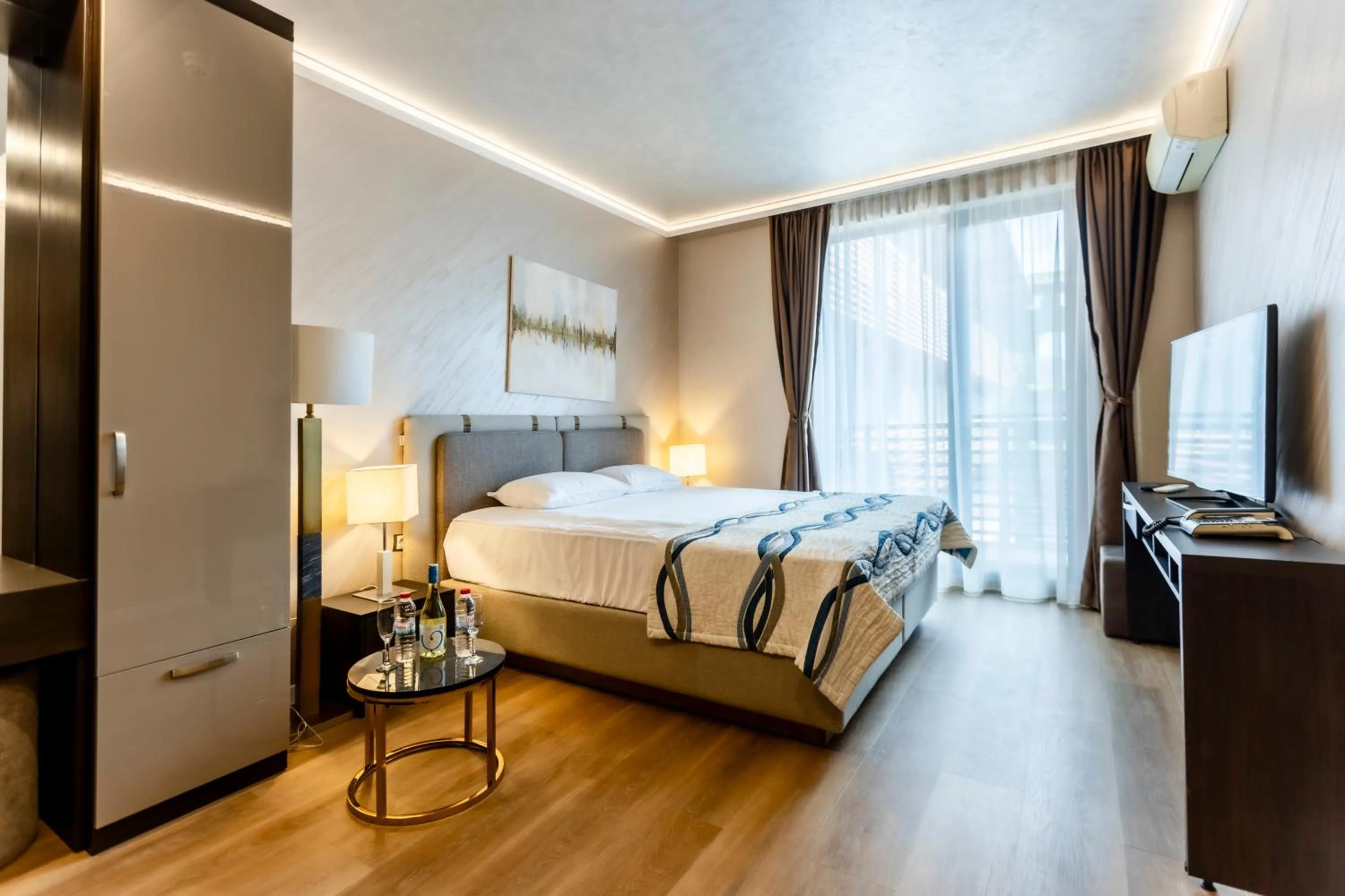 Bed in Galeon Residence & SPA