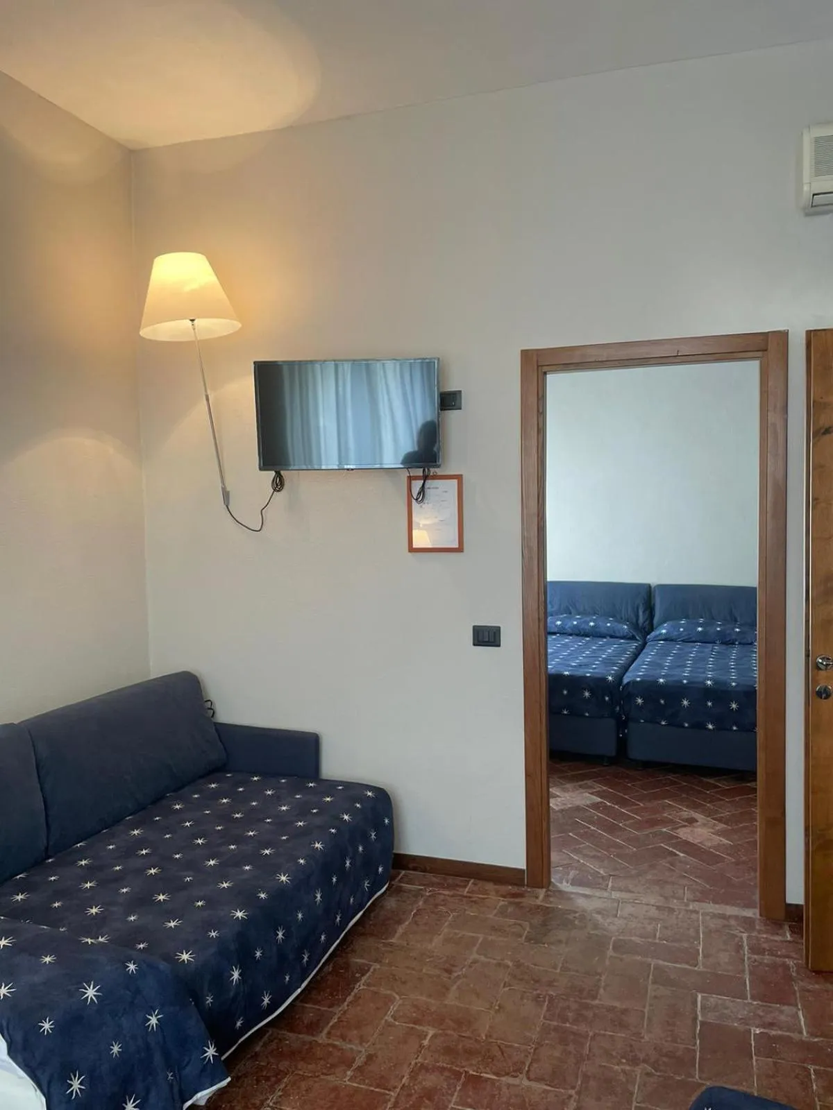 Bed in Locanda del Glicine