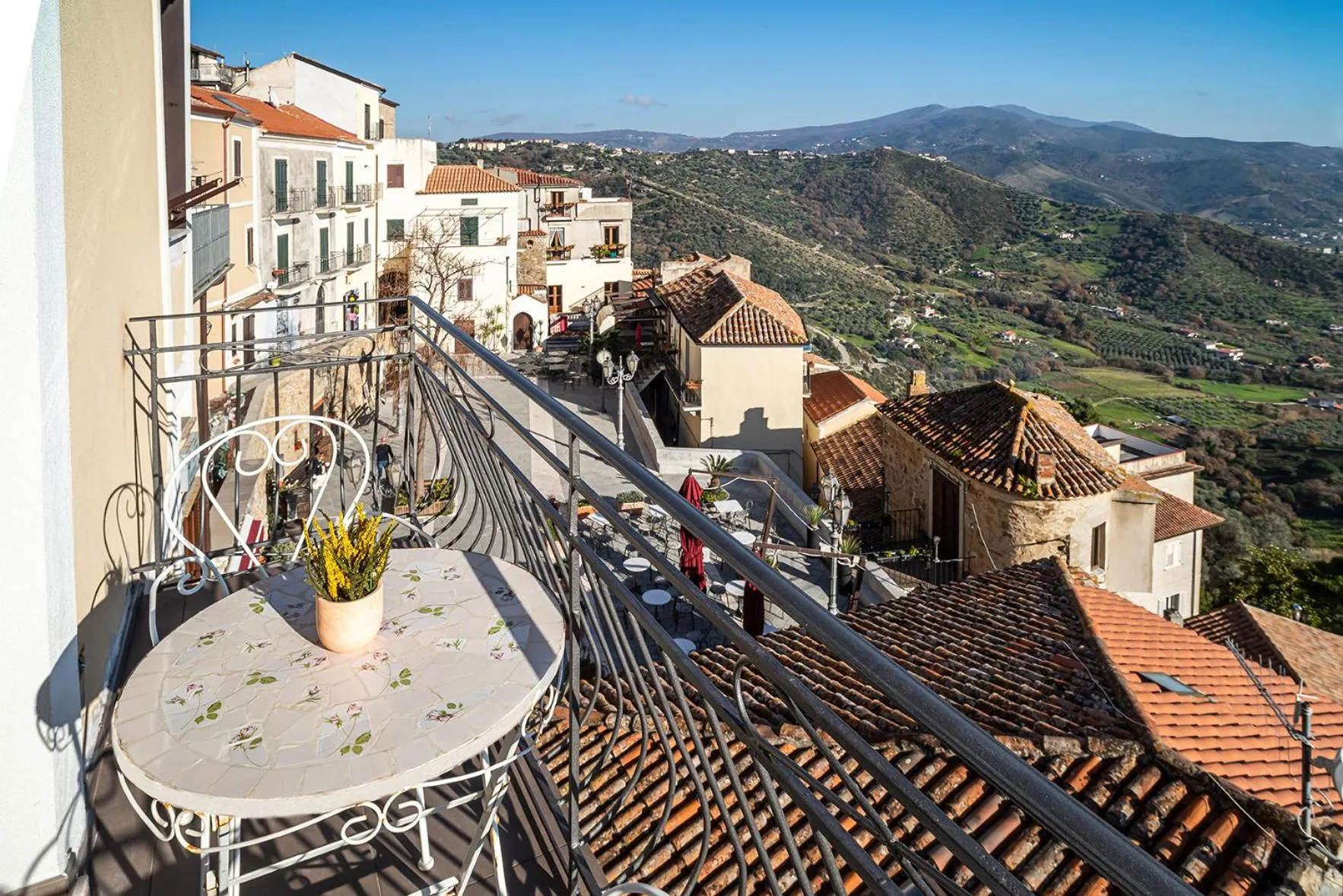 Balcony/Terrace in De Gulia Charme and Relax