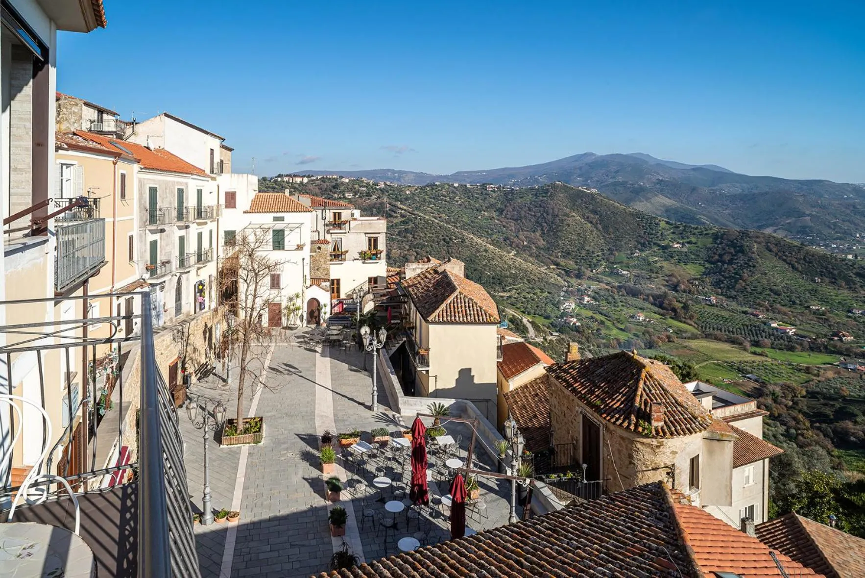 Balcony/Terrace in De Gulia Charme and Relax