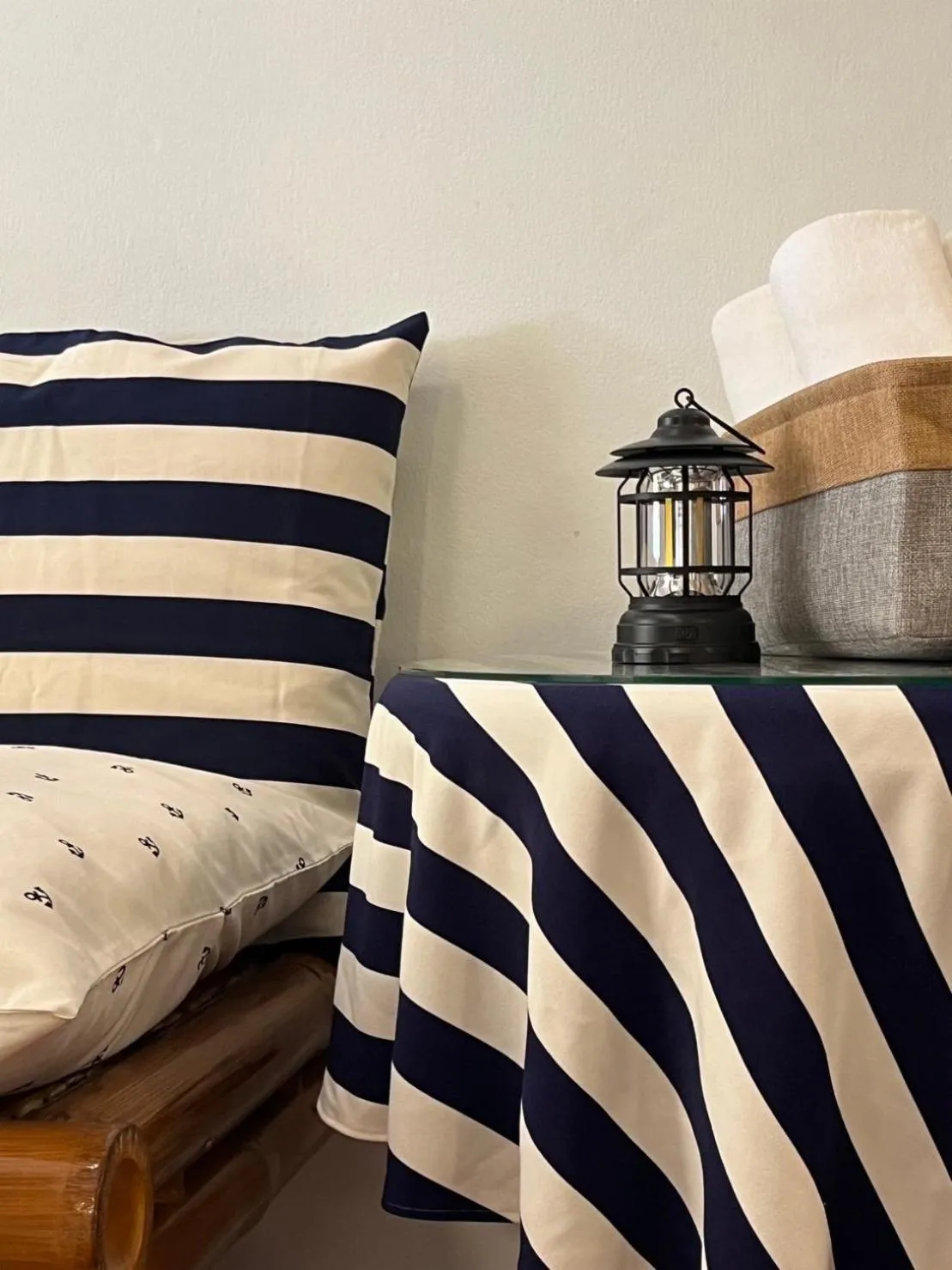 Decorative detail, Bed in Nautical Home B&B Khaolak