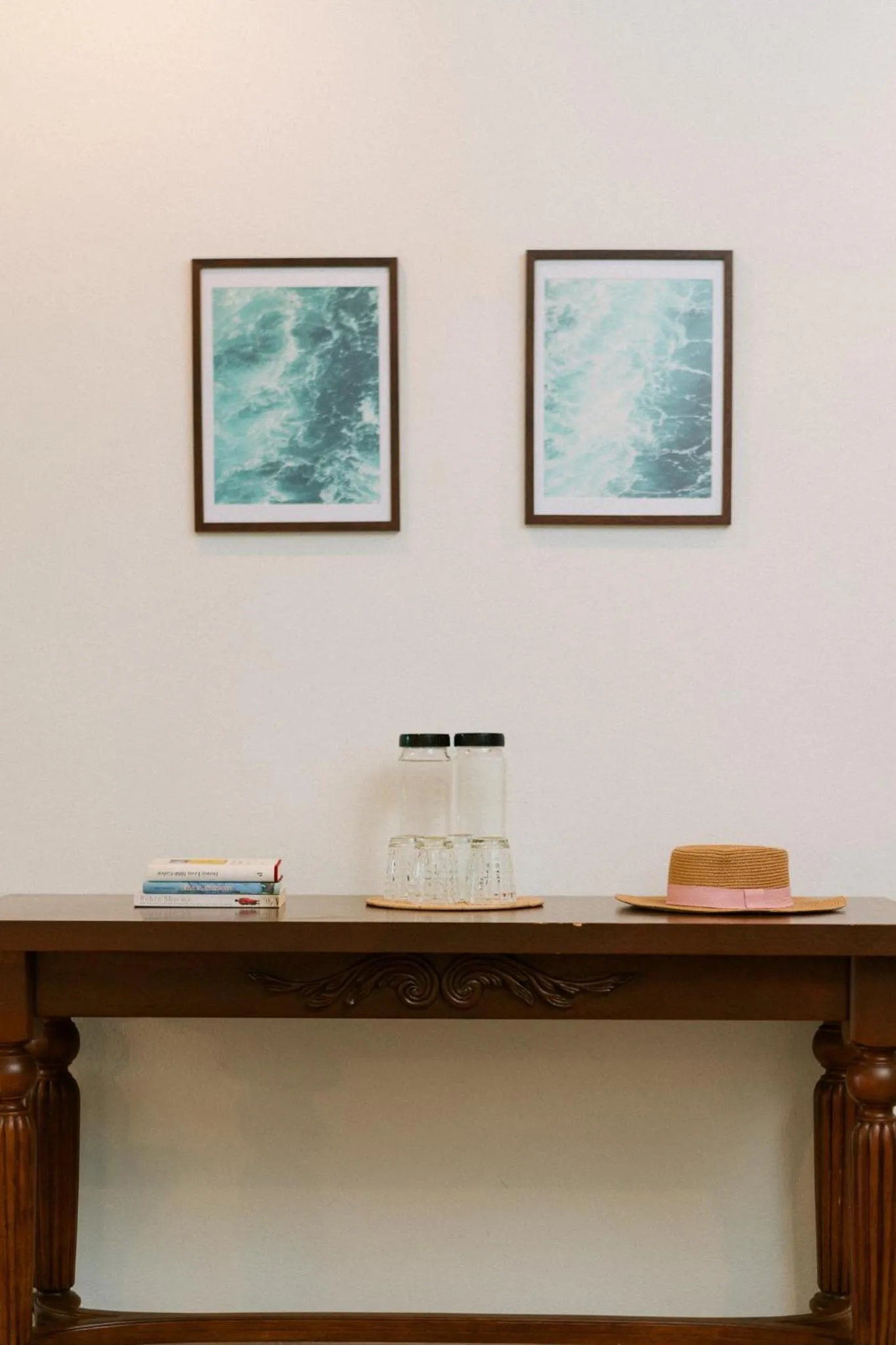 Decorative detail in Nautical Home & Seashell House B&B