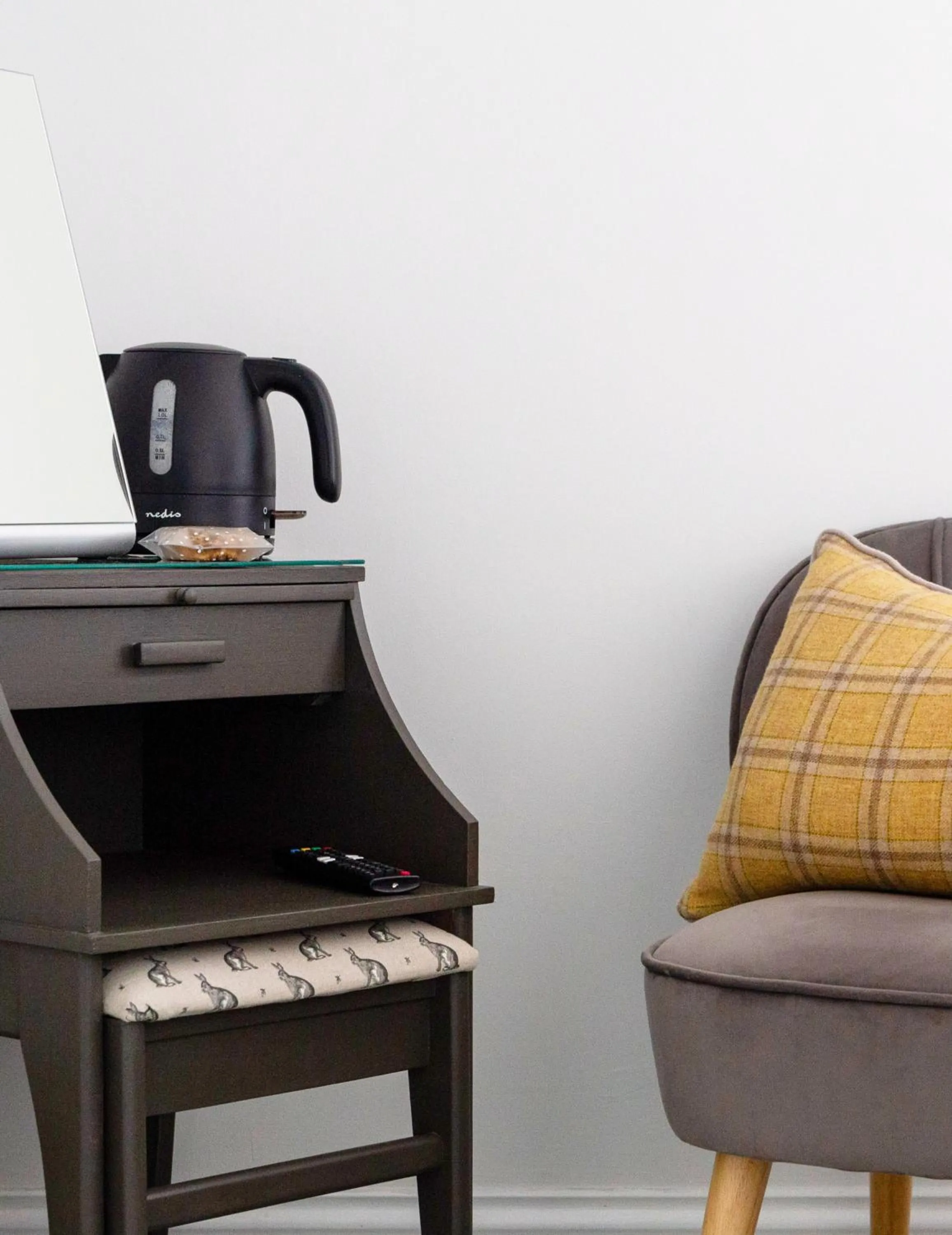 Seating area in Bojangles Guest House