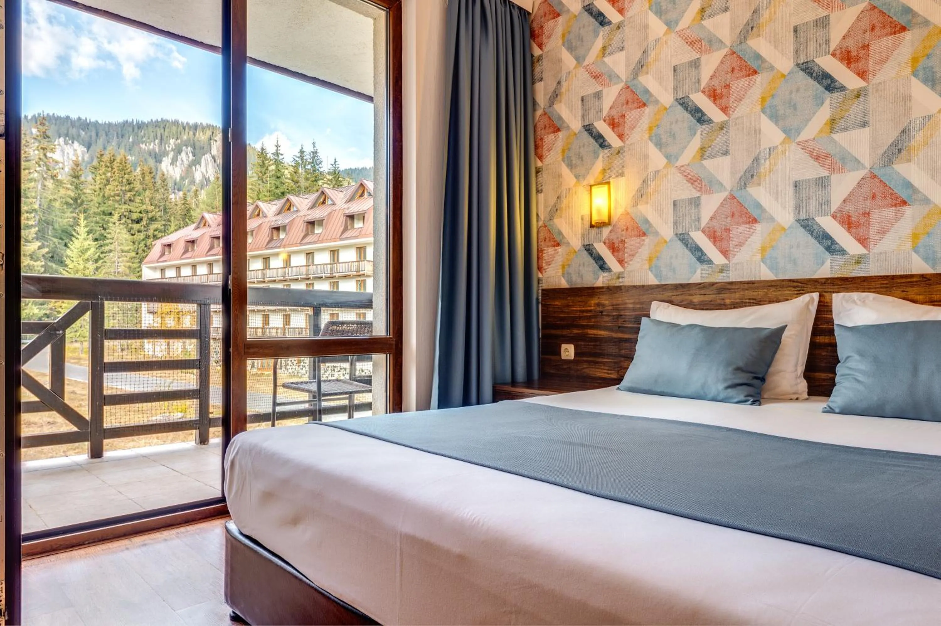 Bed in Oak Residence Hotel & Relax