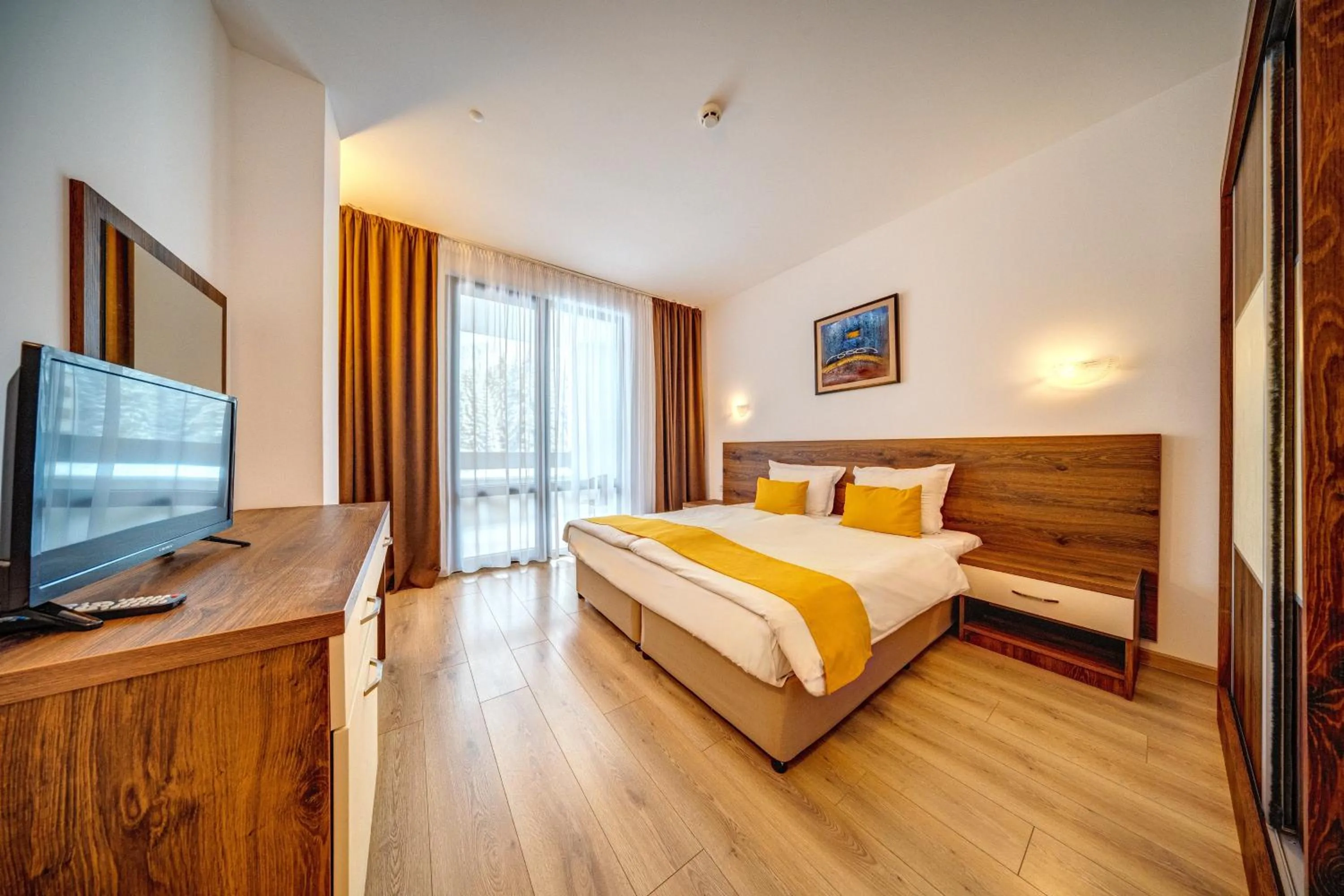 Bed in Oak Residence Hotel & Relax