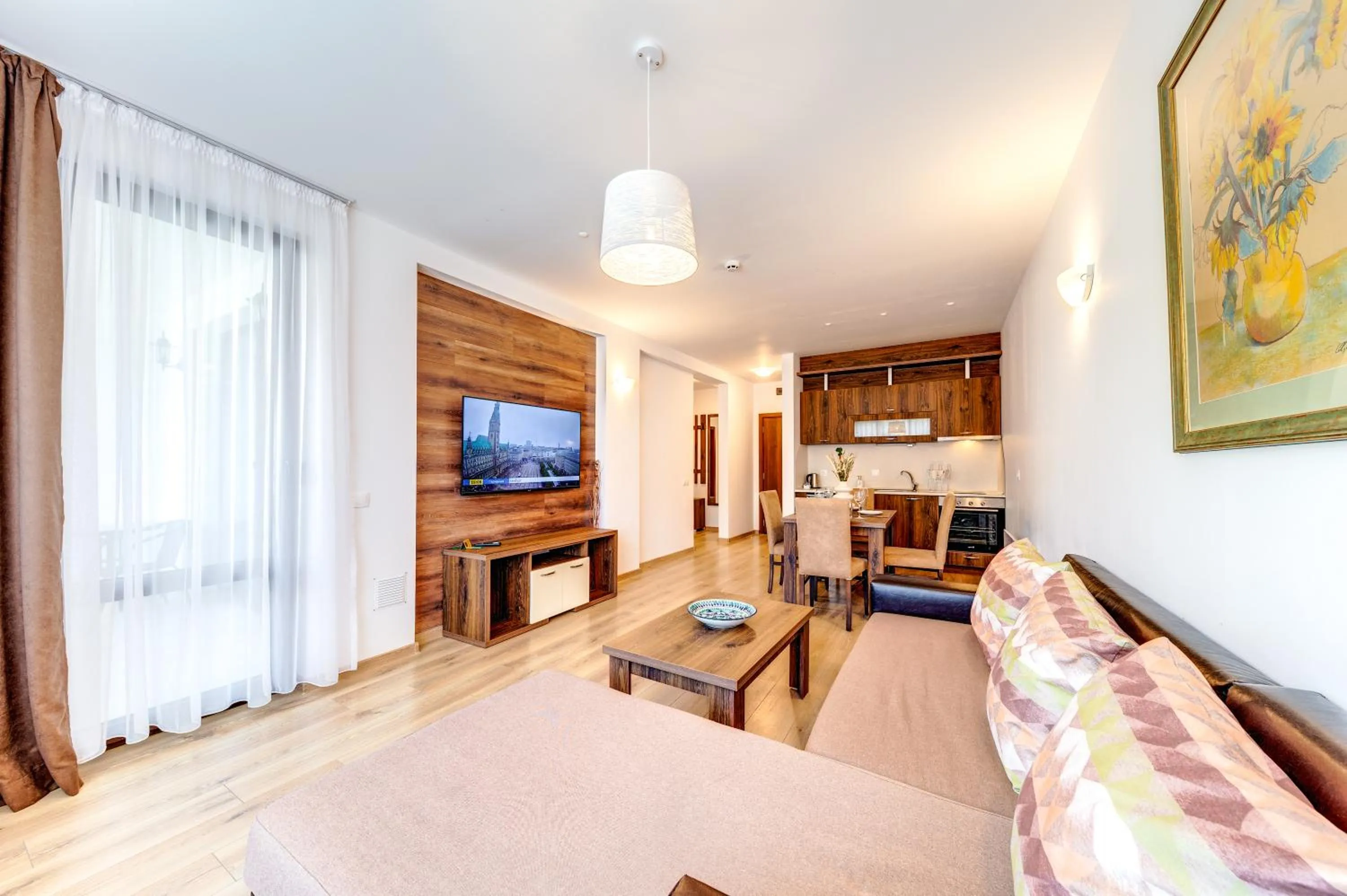 TV and multimedia, Bed in Oak Residence Hotel & Relax