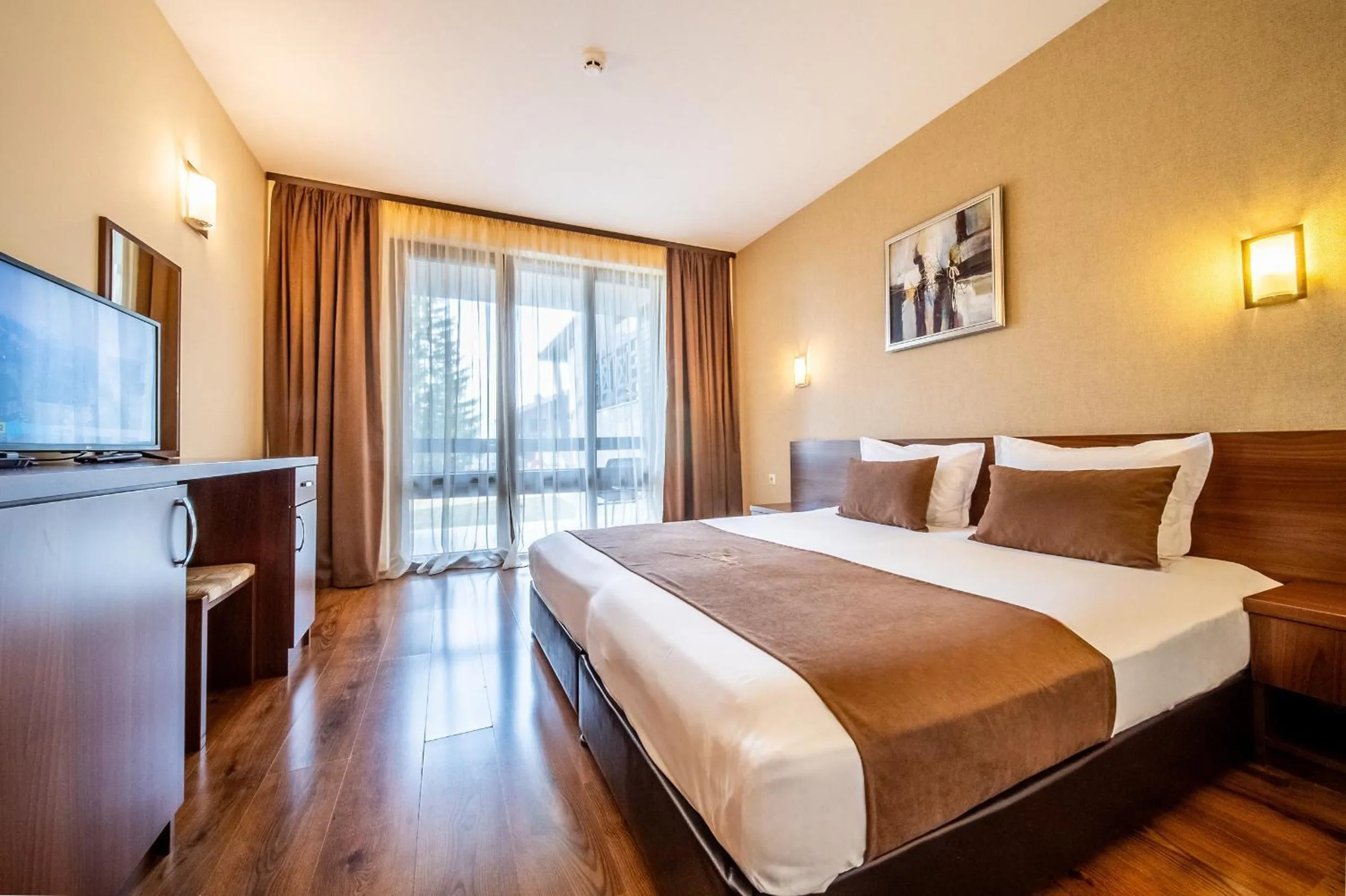 Bed in Oak Residence Hotel & Relax