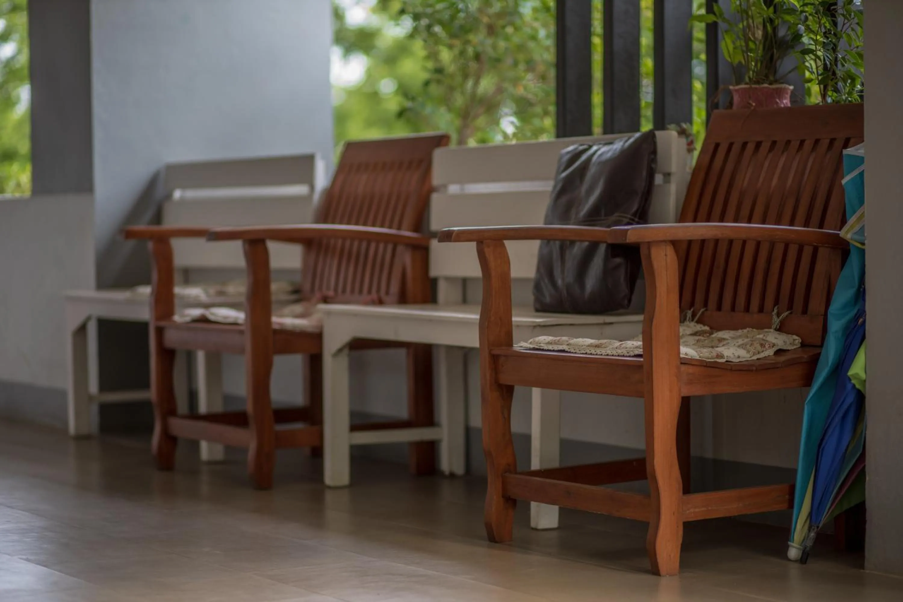 Patio in Siya House Hotel