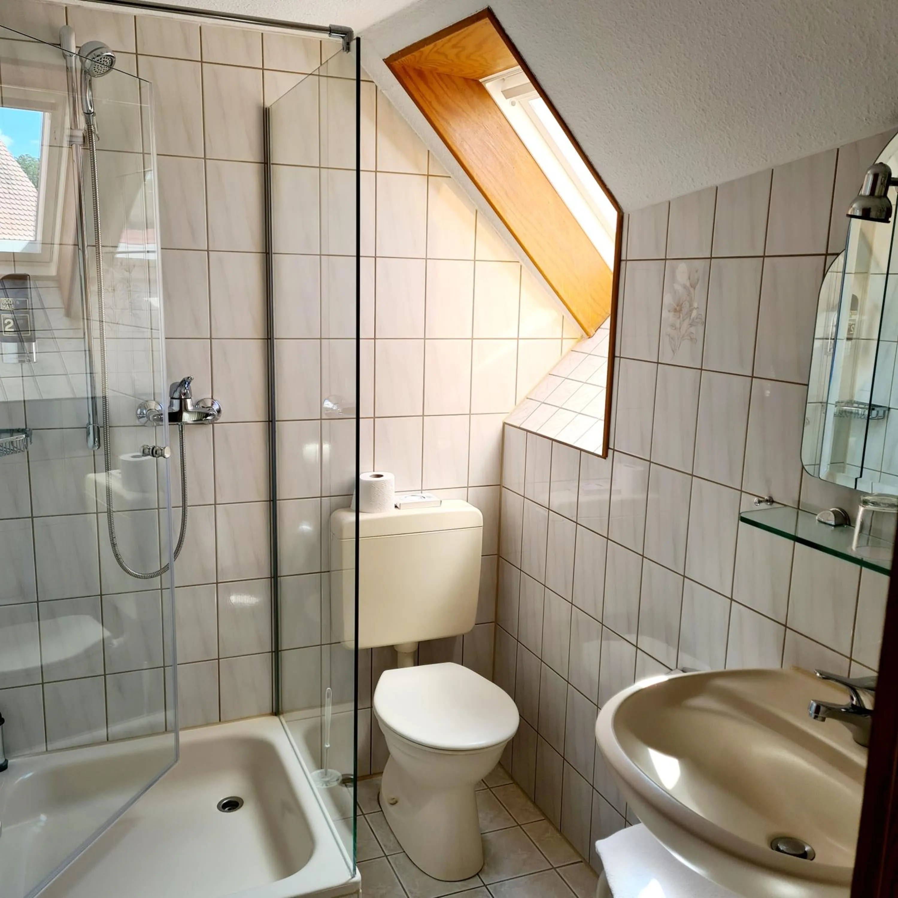 Bathroom in Gasthaus Schöllmann