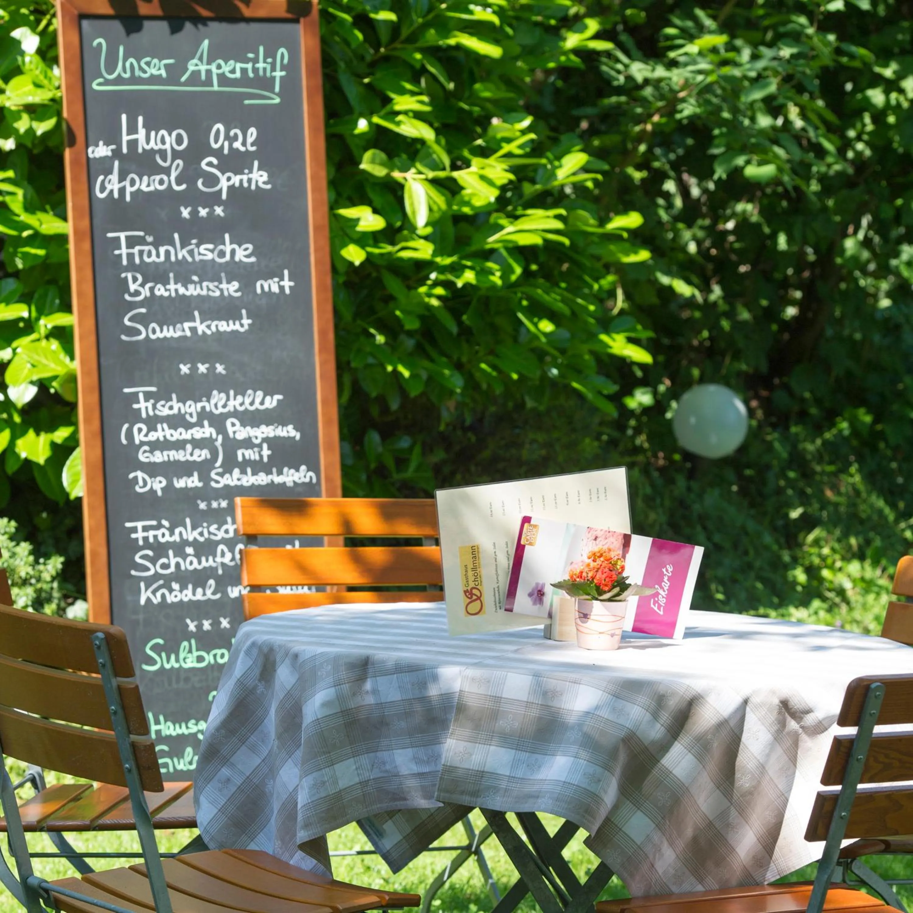 Garden in Gasthaus Schöllmann