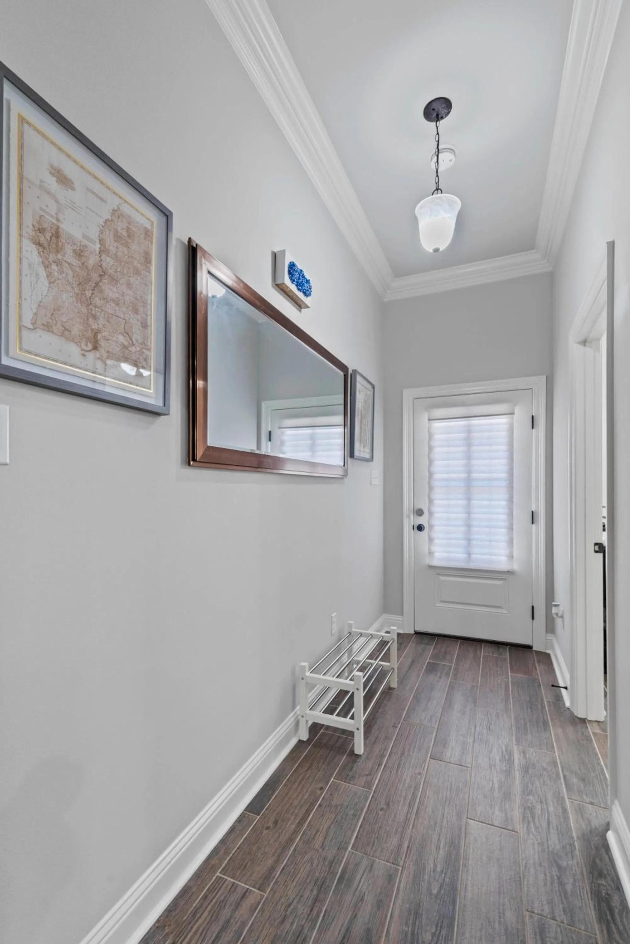 Facade/entrance in Zen House, a peaceful sanctuary in Shreveport, LA! Tv in each room