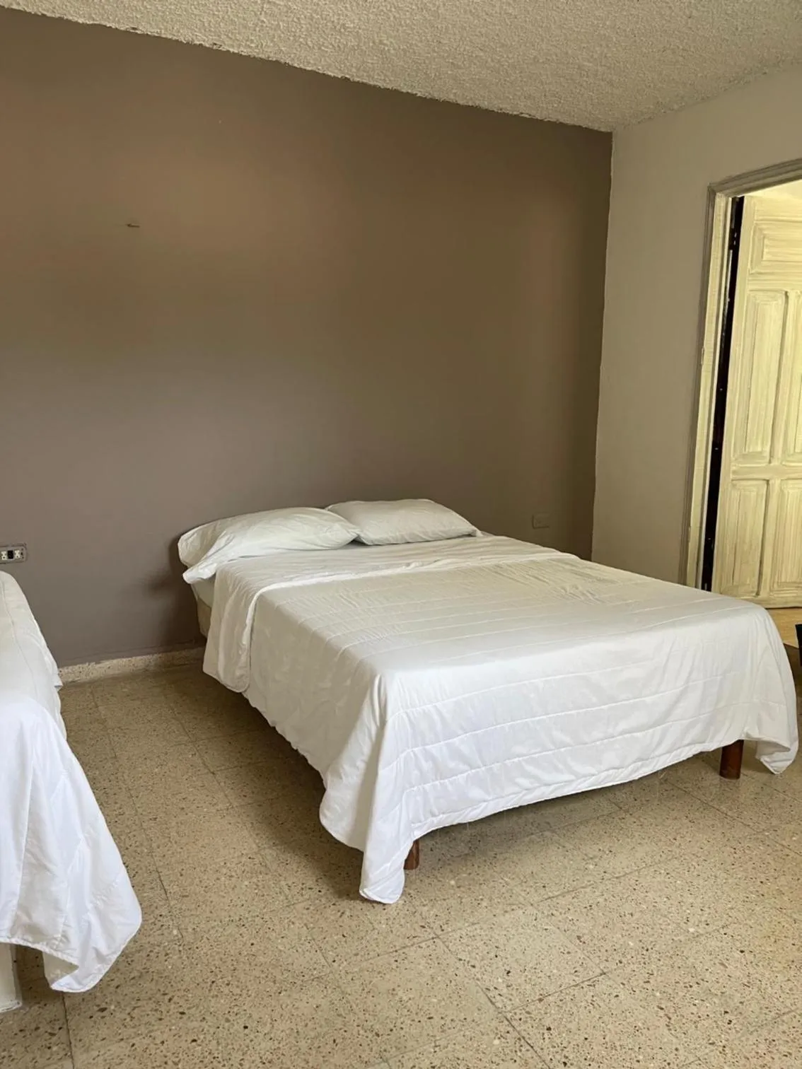 Bed in Hotel Cupules