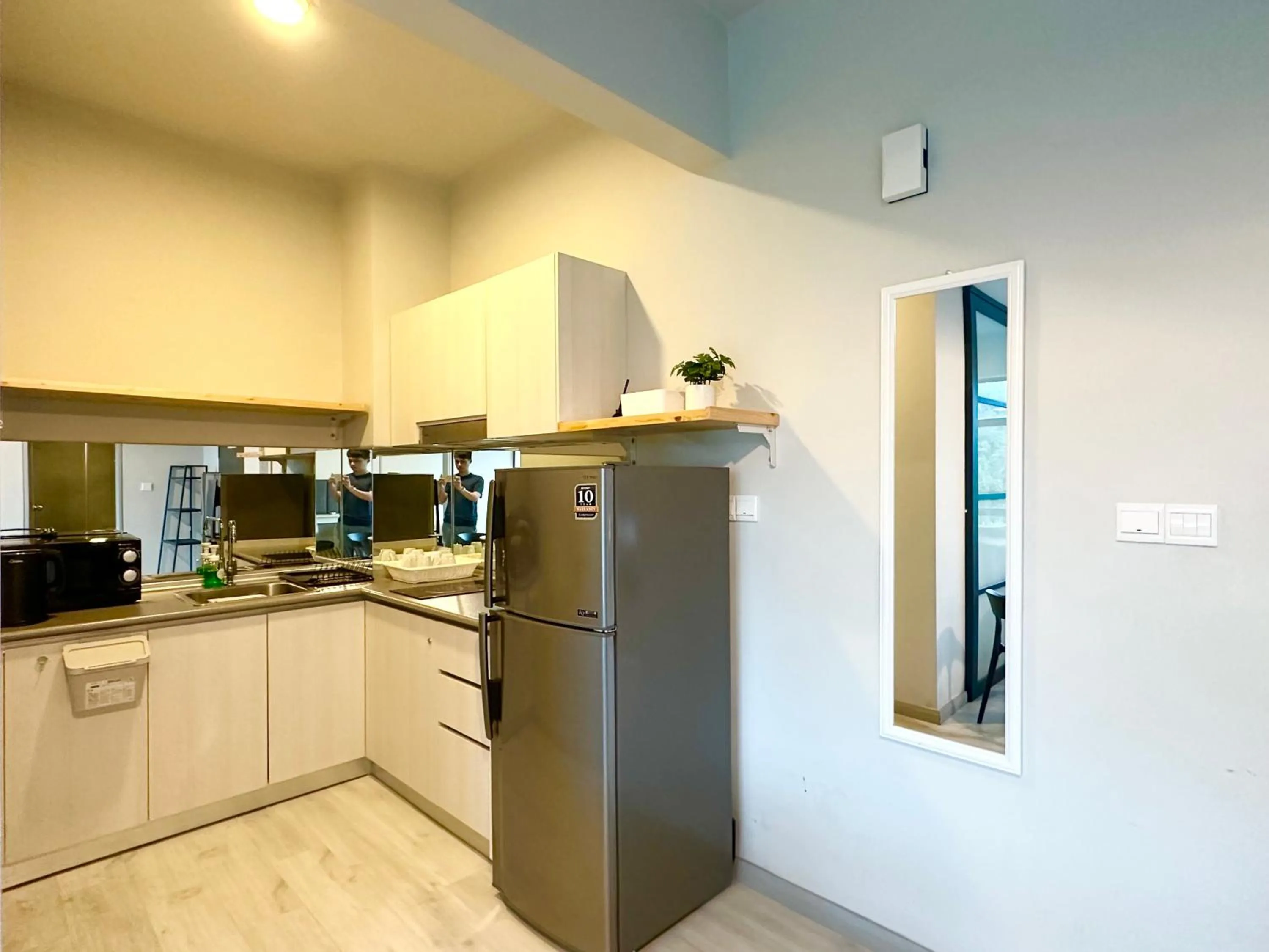 Kitchen or kitchenette in Sunset Seaview Vacation Condos @ Jesselton Quay