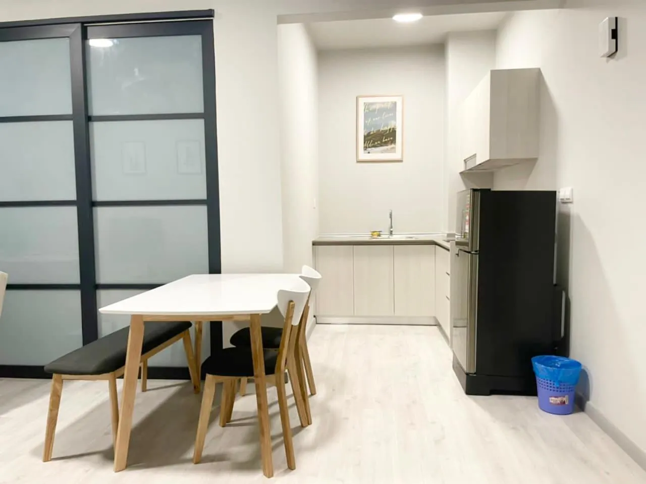 Kitchen or kitchenette in Sunset Seaview Vacation Condos @ Jesselton Quay