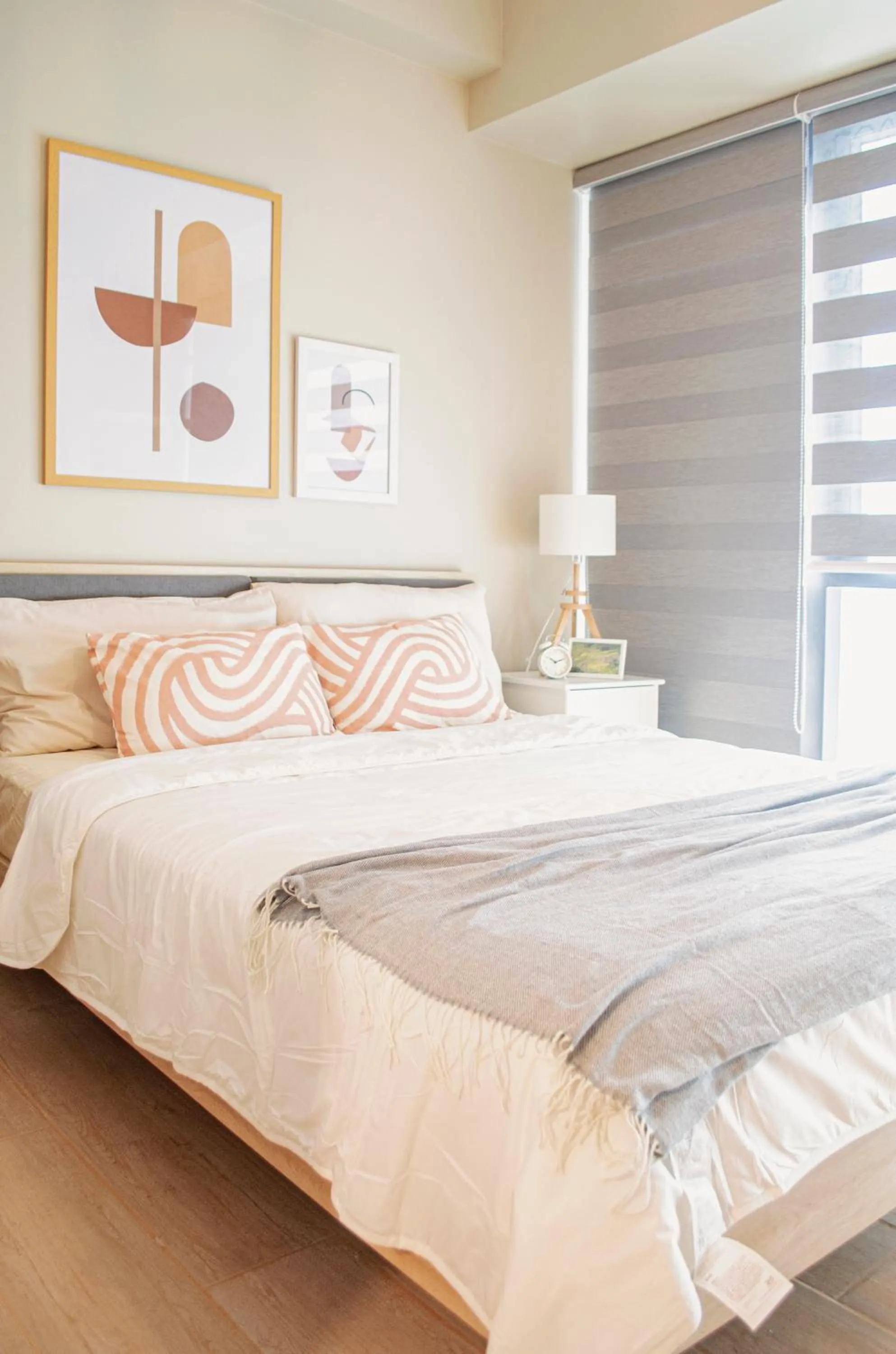 Bedroom, Bed in Cozy and Classy Studio Across Airport Terminal 3