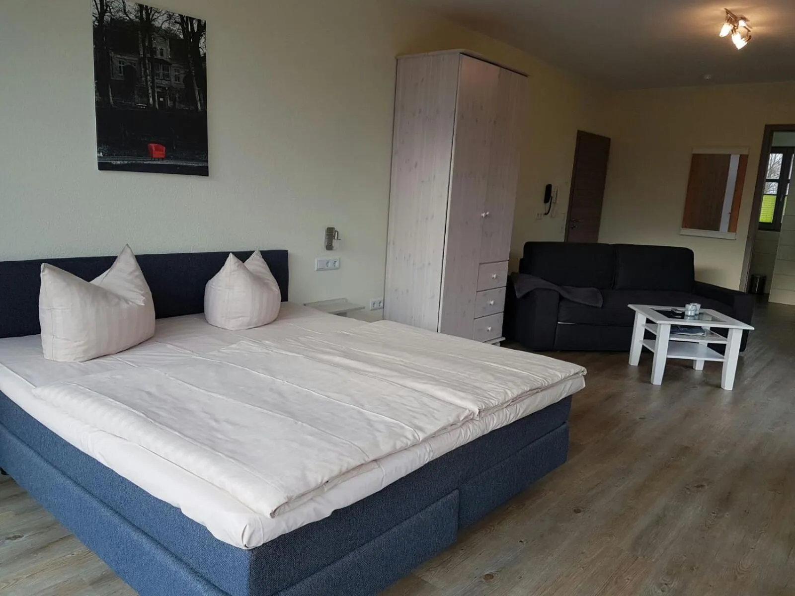 Bed in An der Metow-Ferienpark Hotel