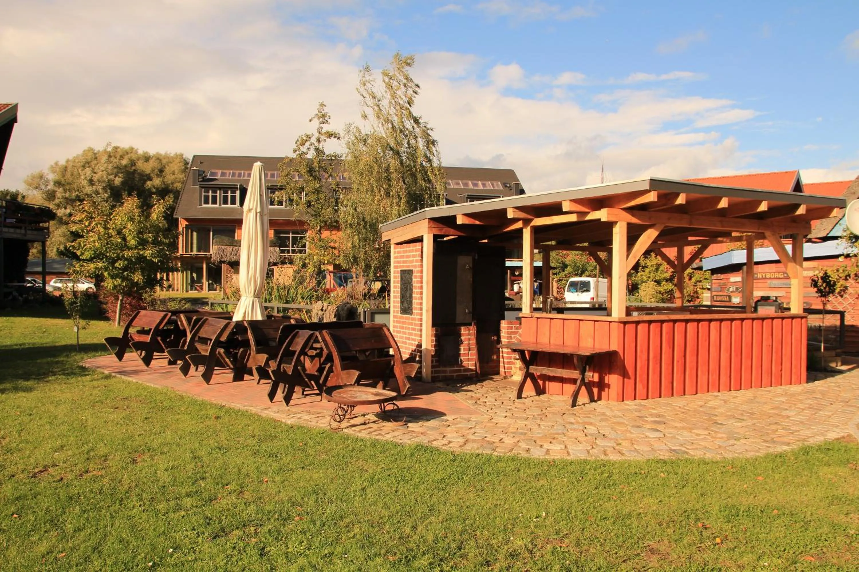 Patio in An der Metow-Ferienpark Hotel