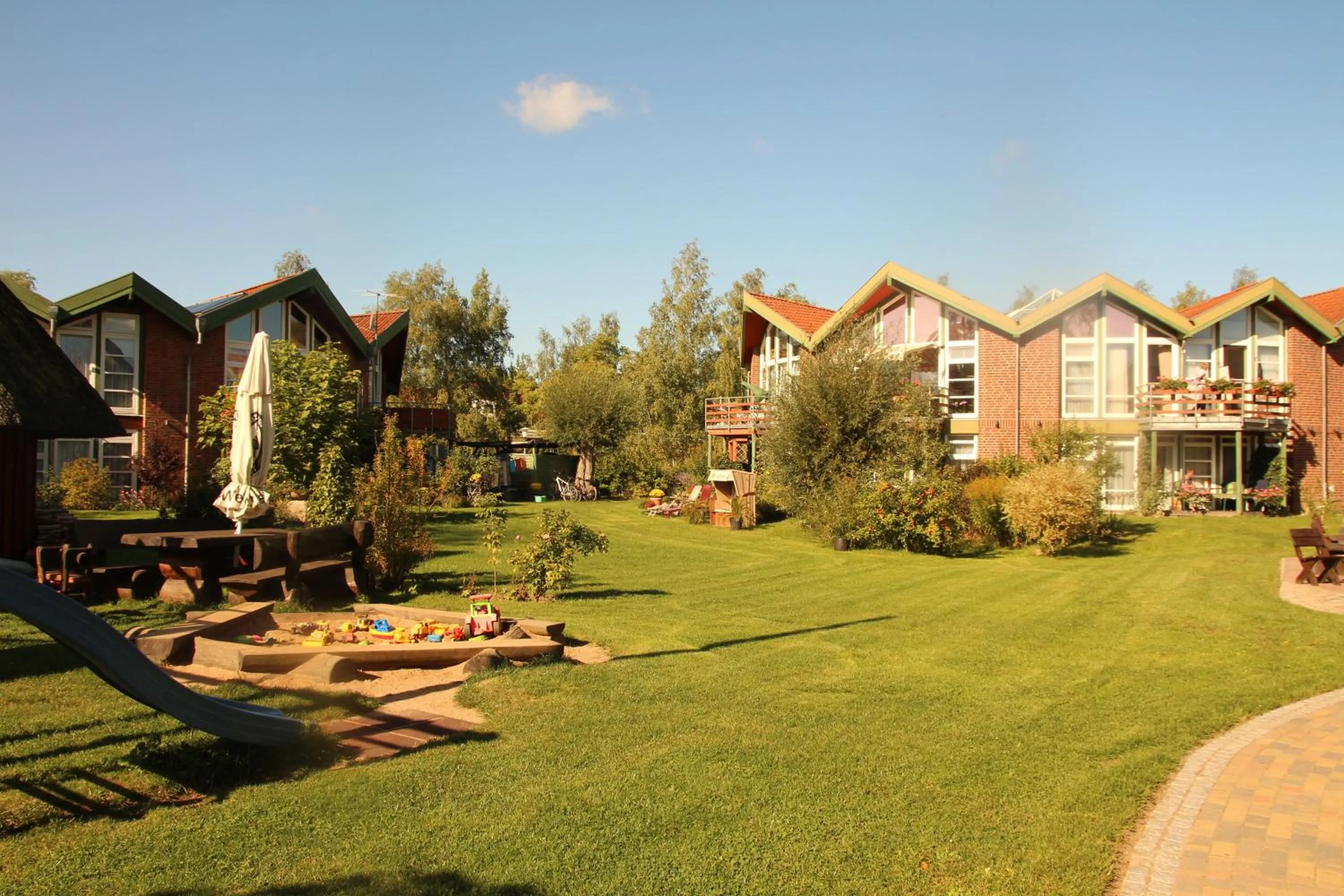 Patio in An der Metow-Ferienpark Hotel
