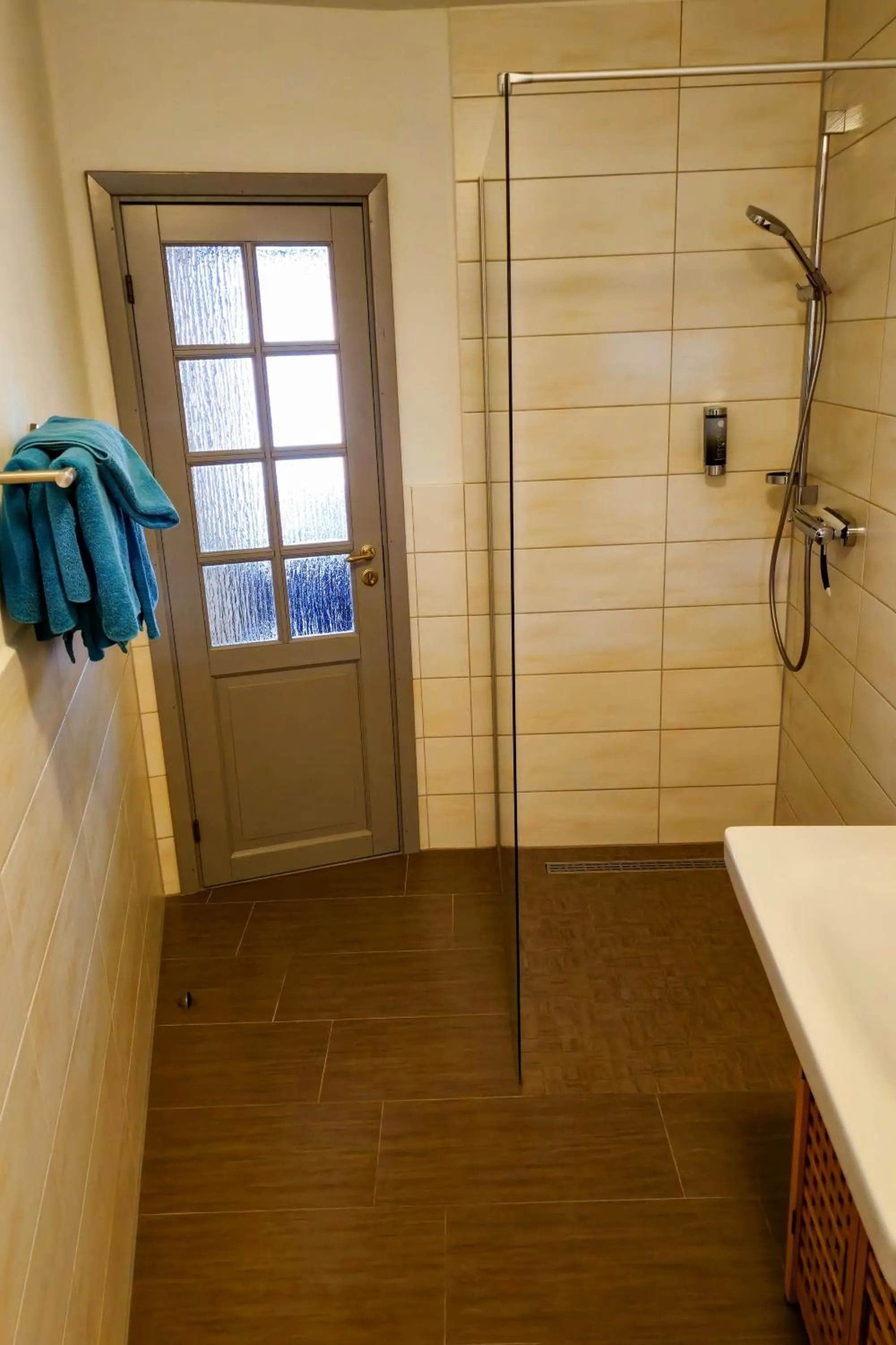 Bathroom in An der Metow-Ferienpark Hotel