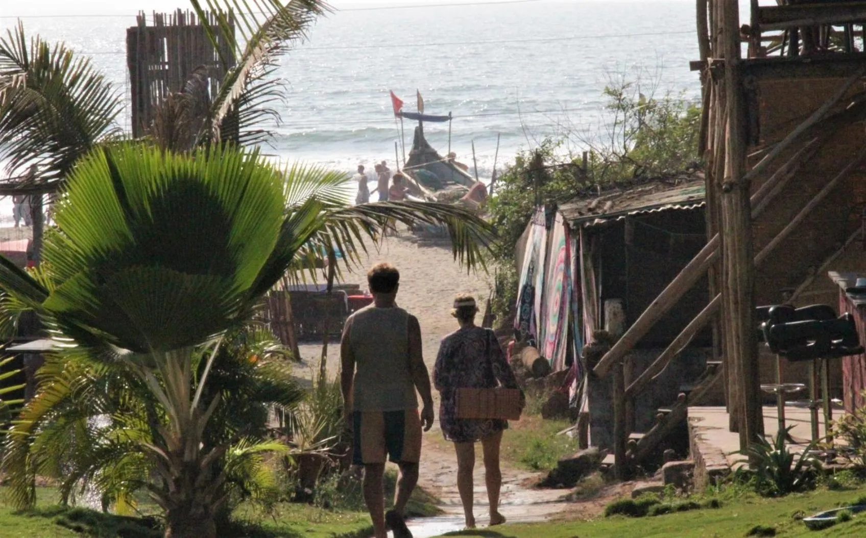 People in Lotus Sutra Beachfront Resort