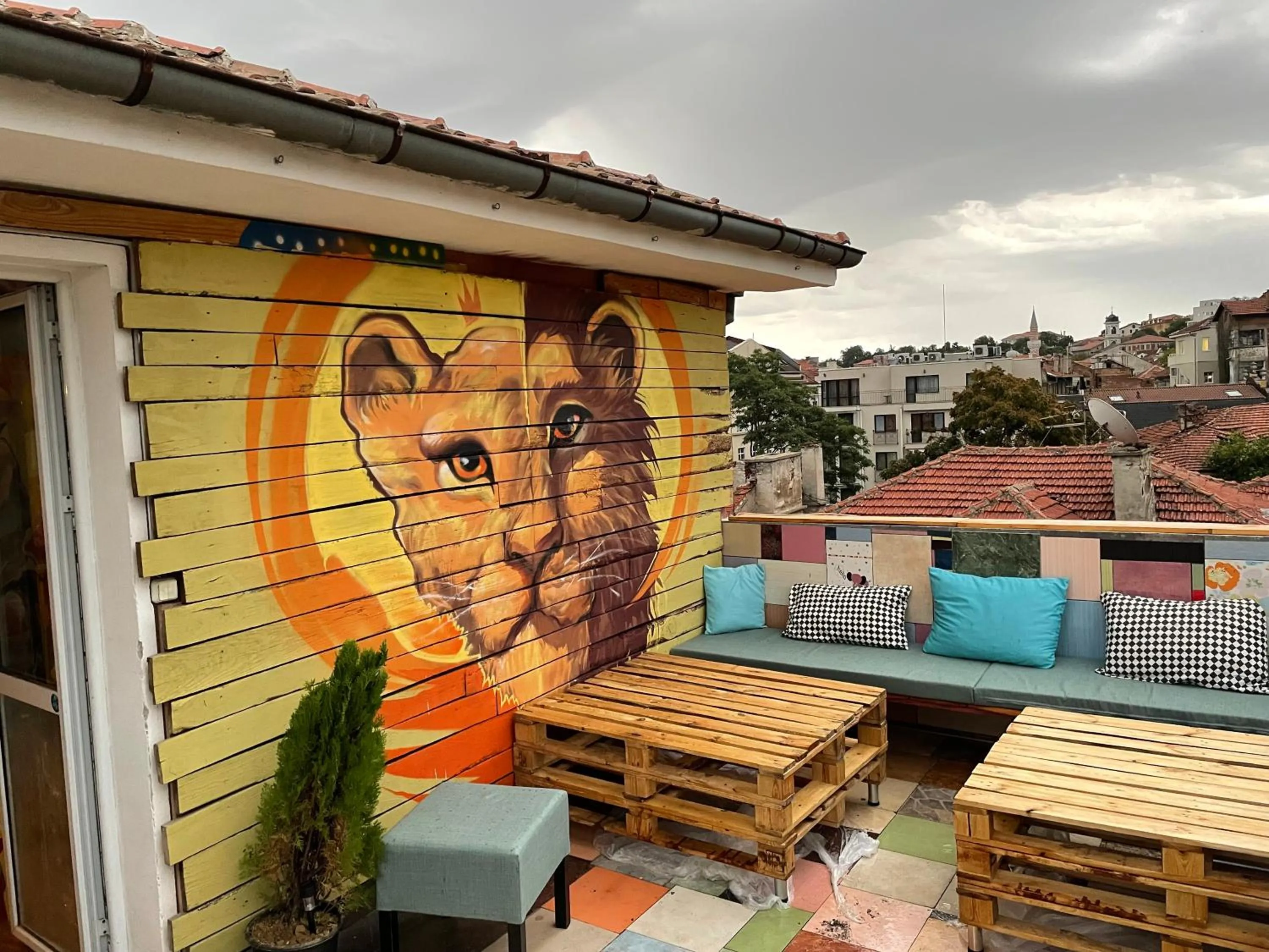 Patio in Hakuna Matata Guest House