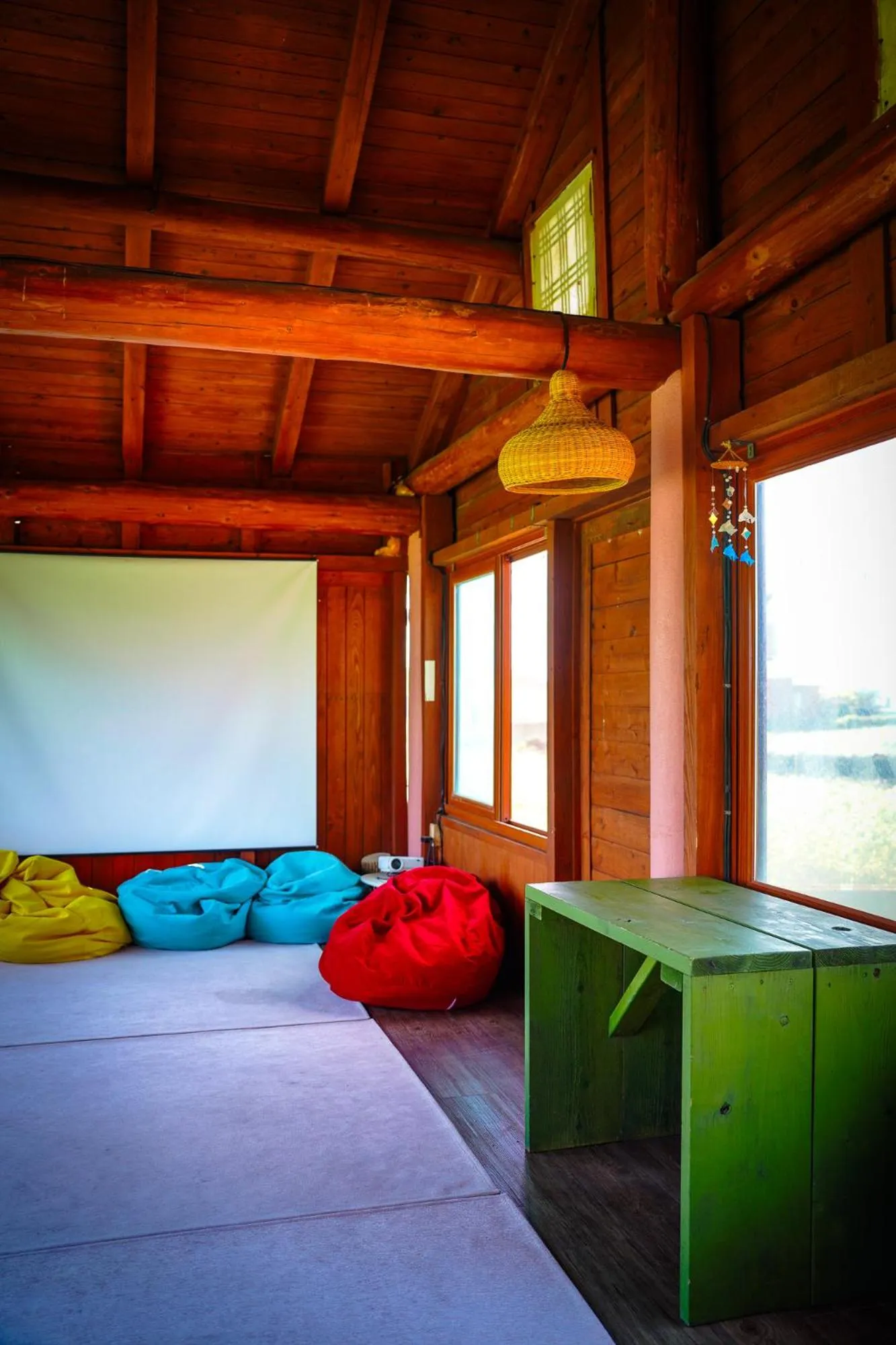 Lounge or bar, Bed in ttottot Jeju Backpackers