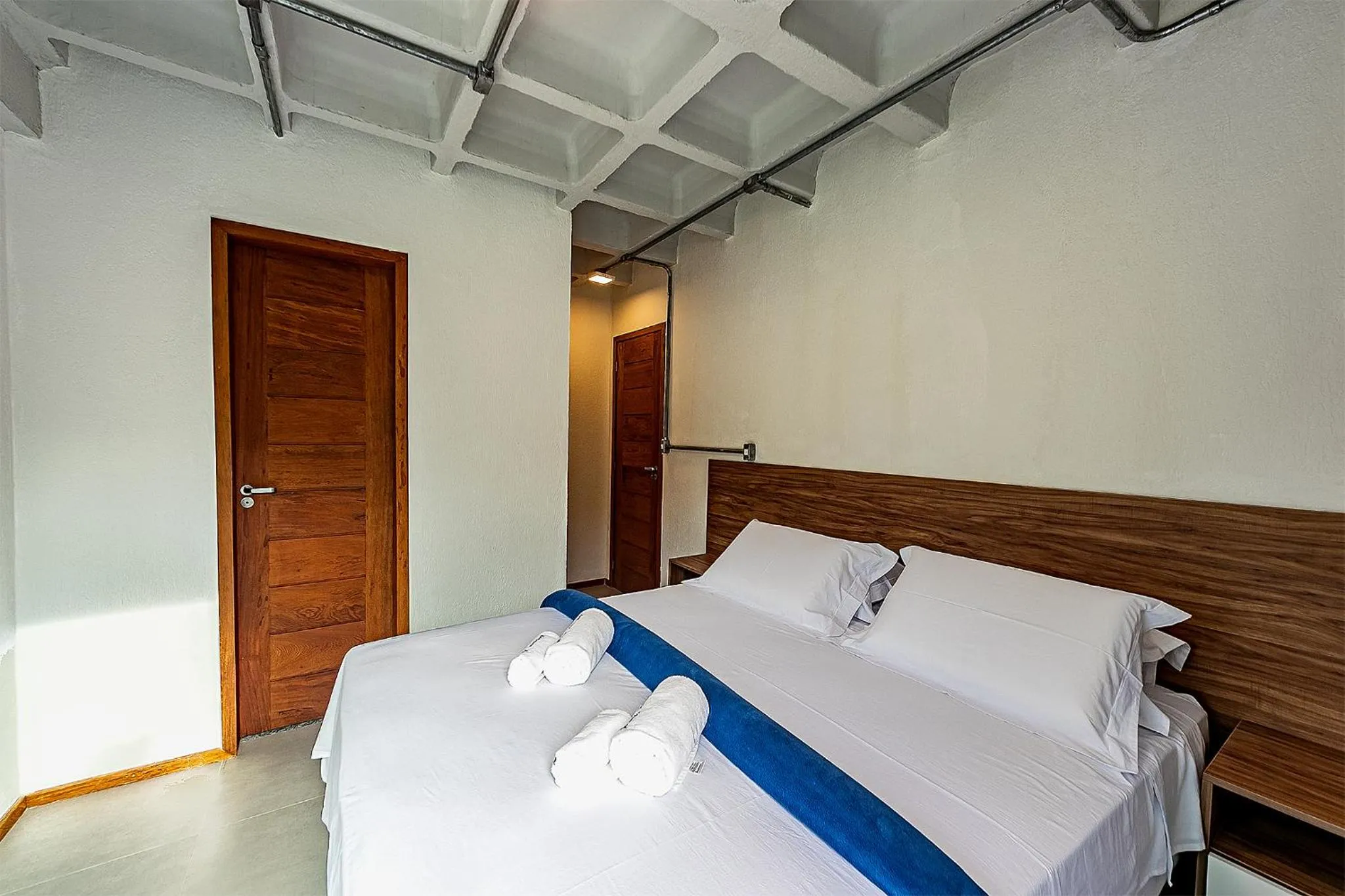 Bed in Antiquus ApartHotel