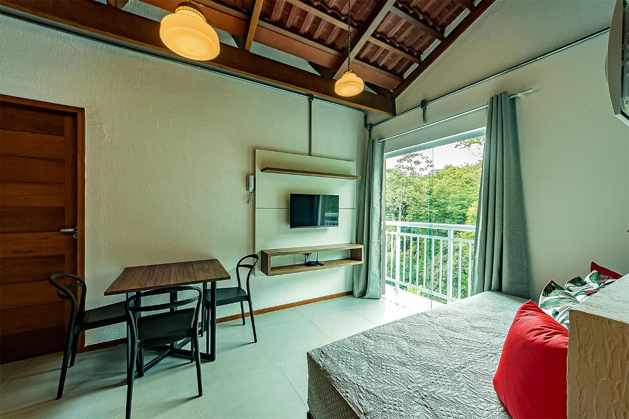 Bed in Antiquus ApartHotel